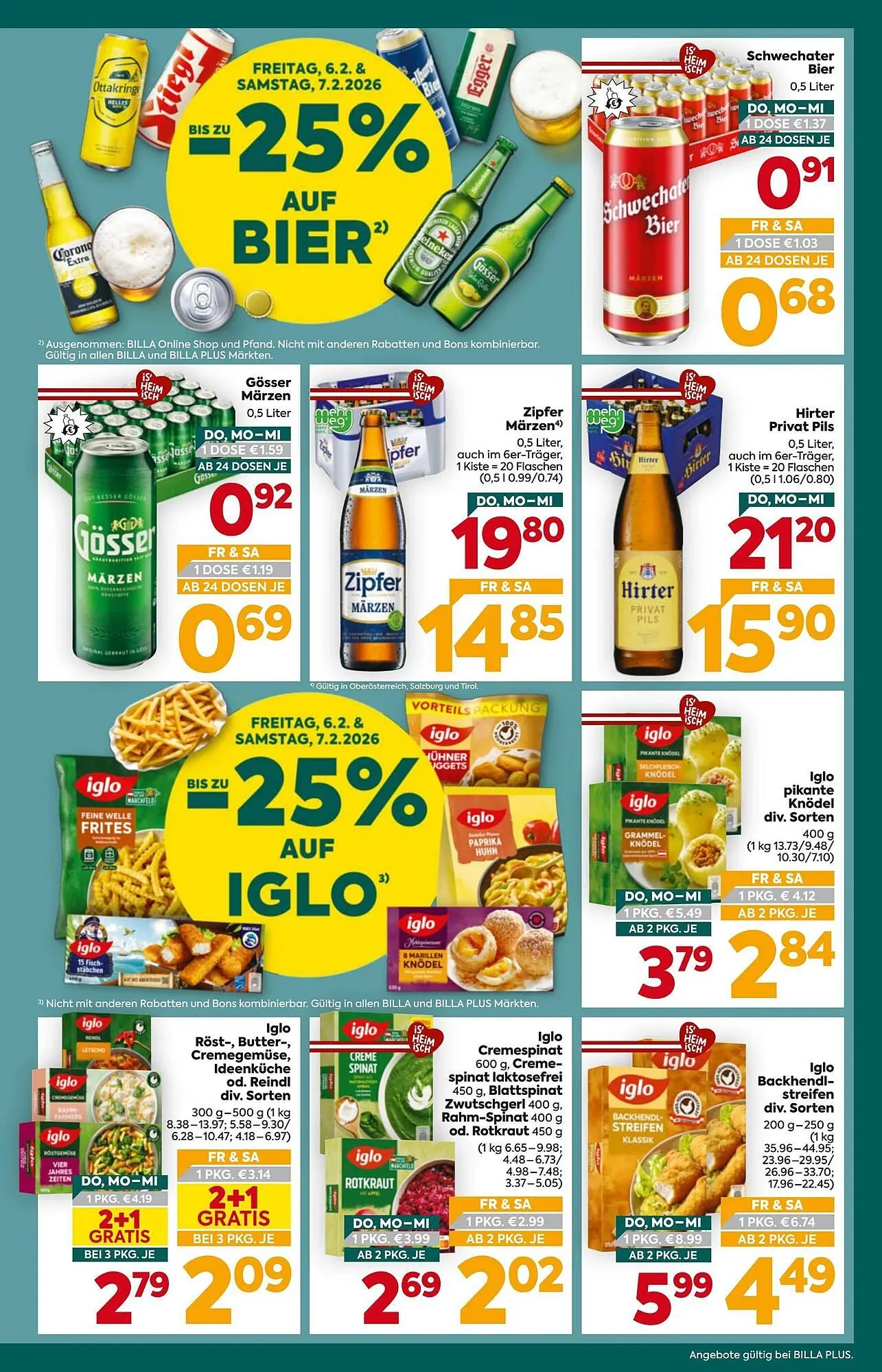 Billa Corso Flugblatt von 5. Februar bis 11. Februar 2026 - Flugblätt seite  3