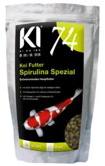KI KA IBA Koi Spirulina-Spezial 6mm Beutel 500g