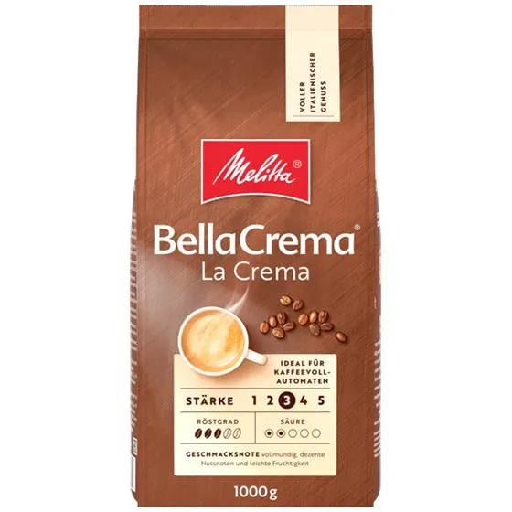 Melitta® BellaCrema® LaCrema, Kaffeebohnen, 1000g