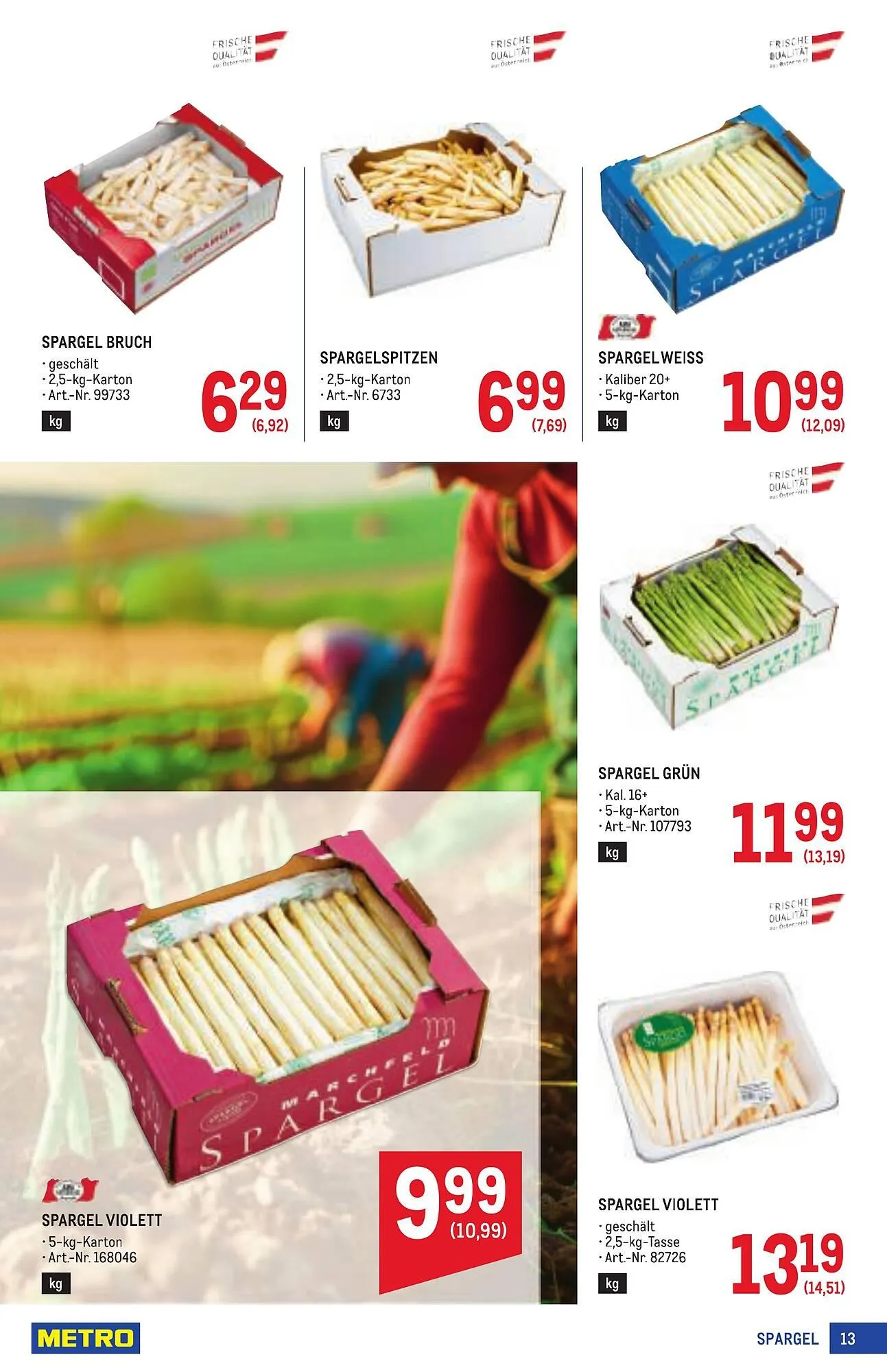 Metro Flugblatt von 16. April bis 29. April 2026 - Flugblätt seite  13