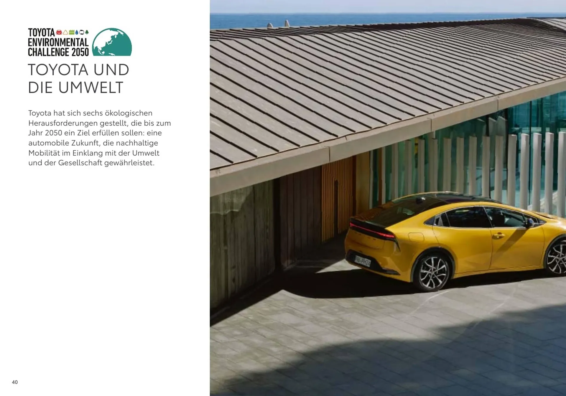 Toyota Flugblatt von 1. April bis 20. Oktober 2026 - Flugblätt seite  40