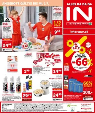 INTERSPAR Flugblatt von 11. Juni bis 17. Juni 2026 - Flugblätt seite  16