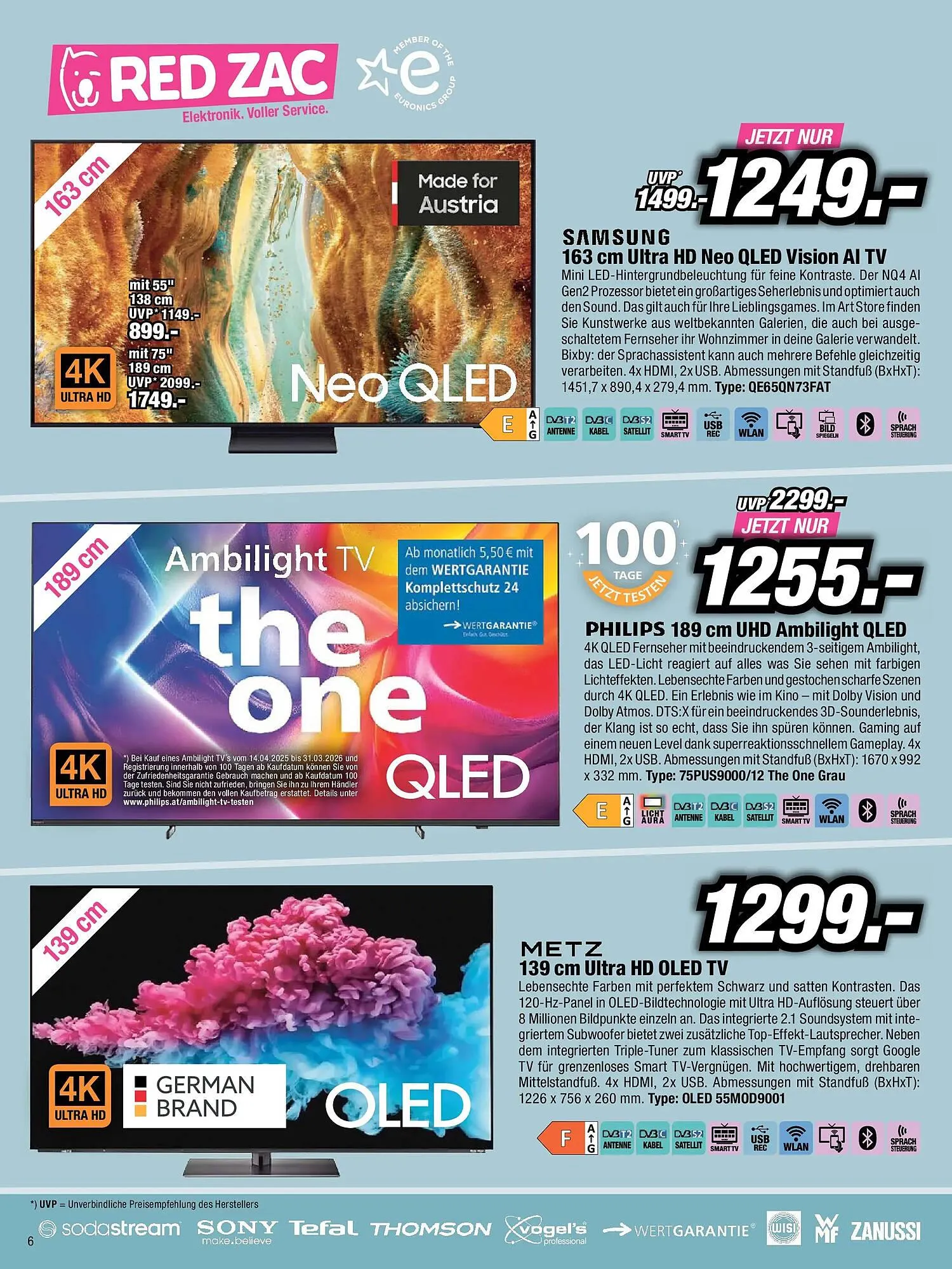 Red Zac Flugblatt von 23. November bis 10. Dezember 2025 - Flugblätt seite  6