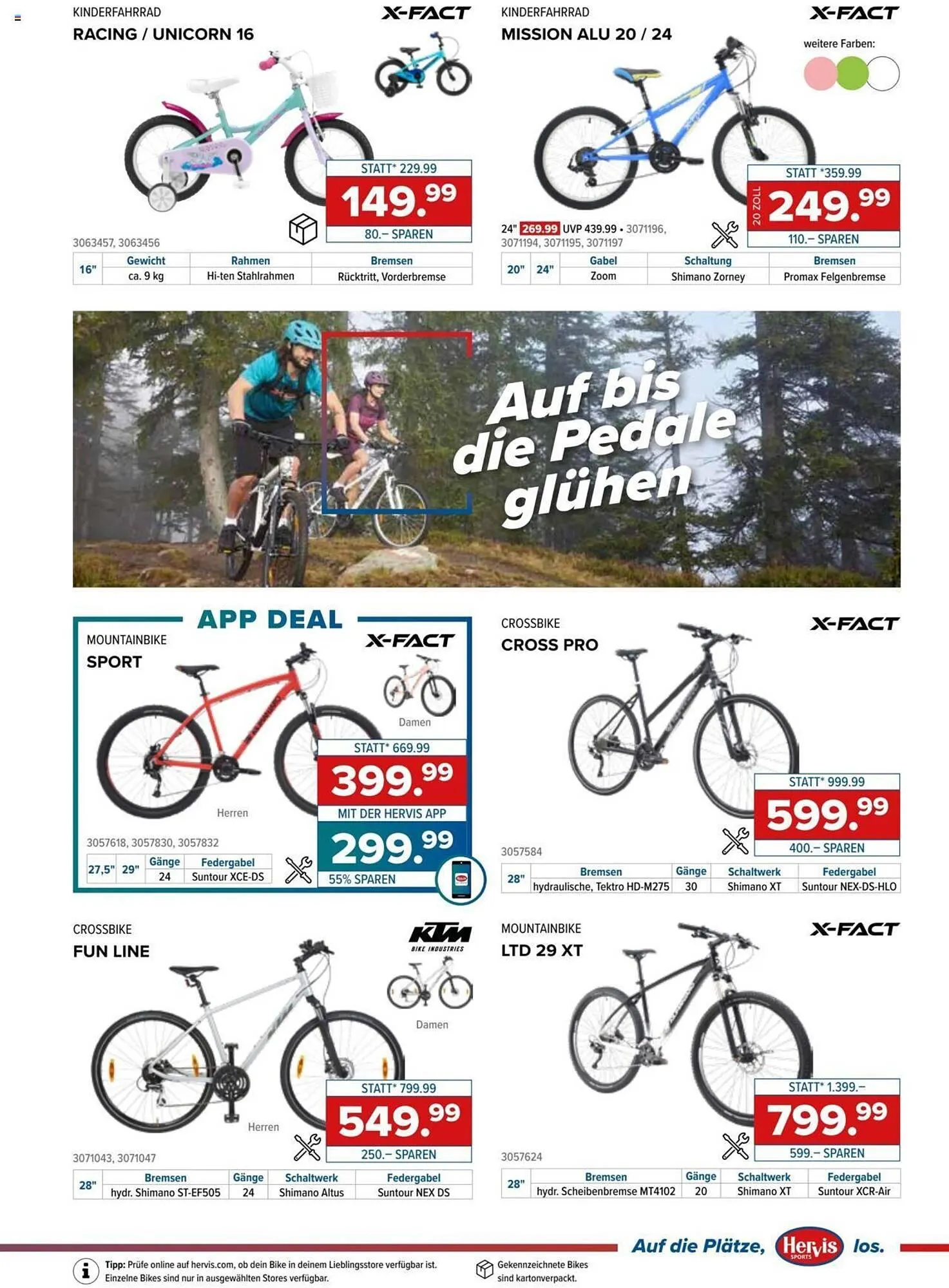 Hervis Flugblatt von 22. April bis 28. April 2024 - Flugblätt seite 11