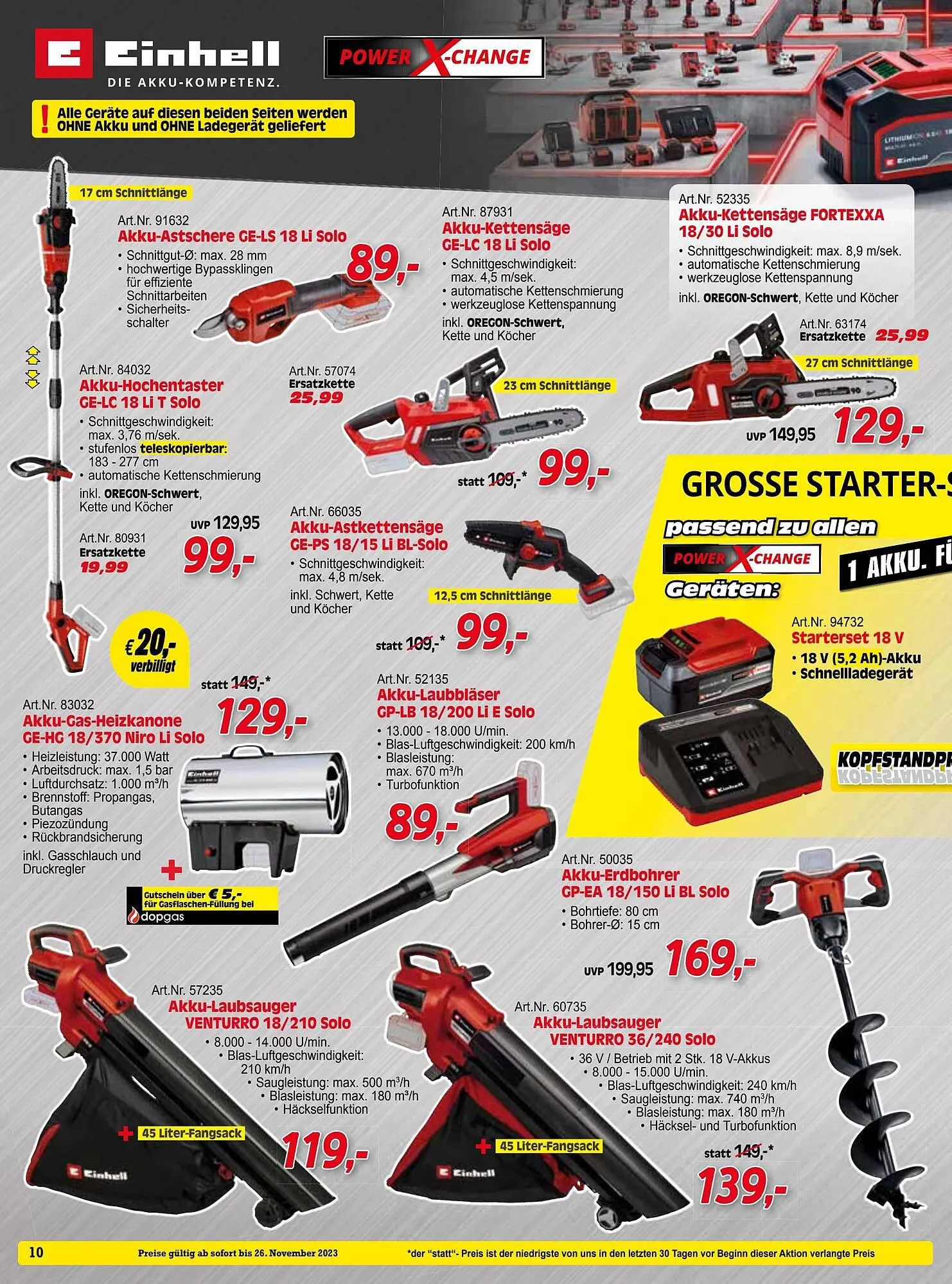 Zgonc Flugblatt von 1. November bis 26. November 2023 - Flugblätt seite 10