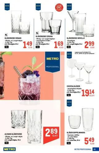 METRO Flugblatt Food - Profi von 9. Juli bis 22. Juli 2026 - Flugblätt seite 45