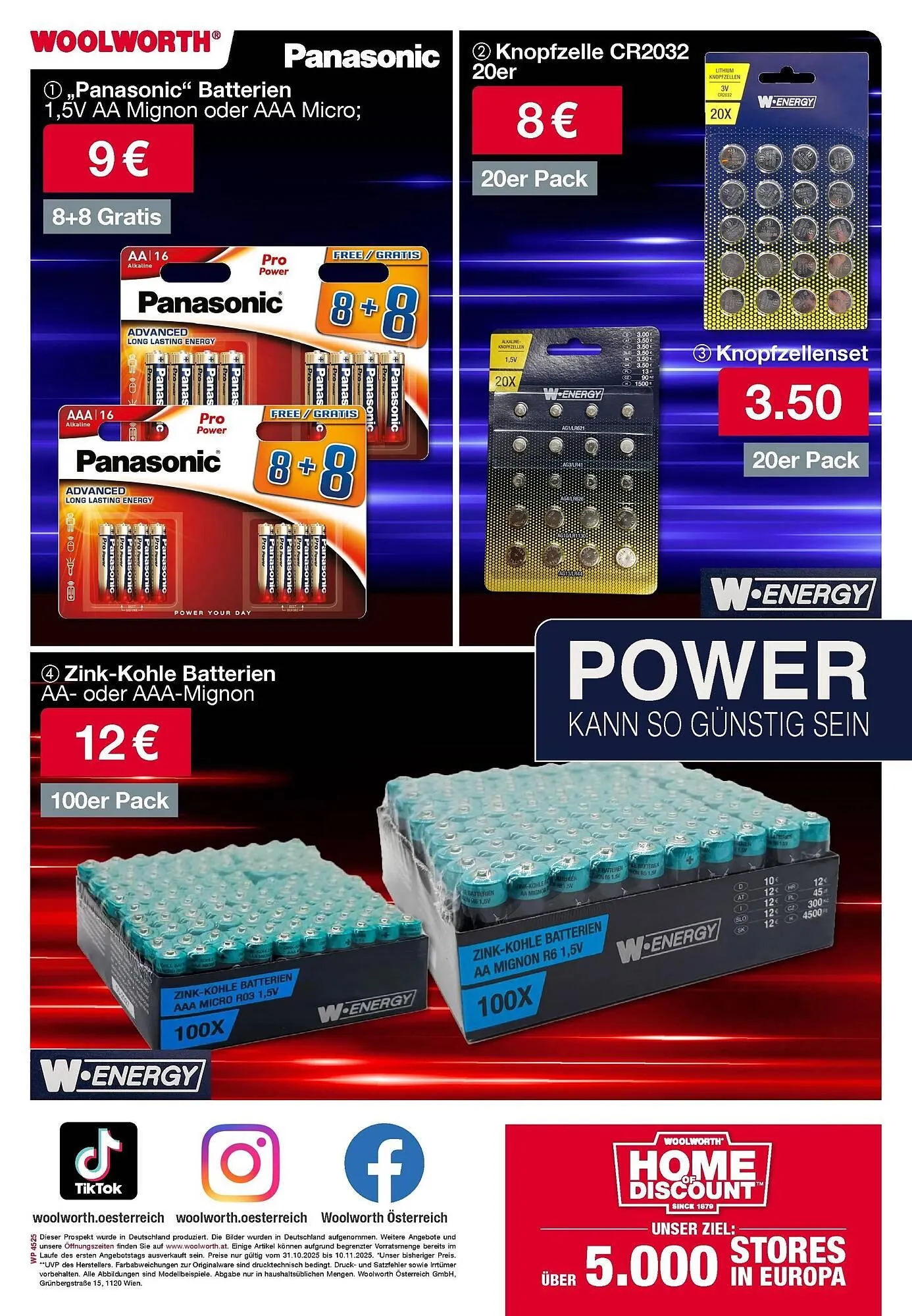 Woolworth Prospekt von 31. Oktober bis 11. November 2025 - Flugblätt seite 34