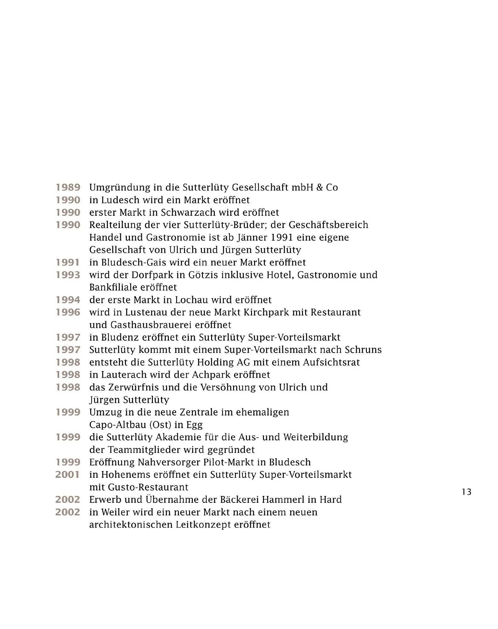 Sutterlüty Flugblatt von 21. Juli bis 31. Dezember 2025 - Flugblätt seite  13