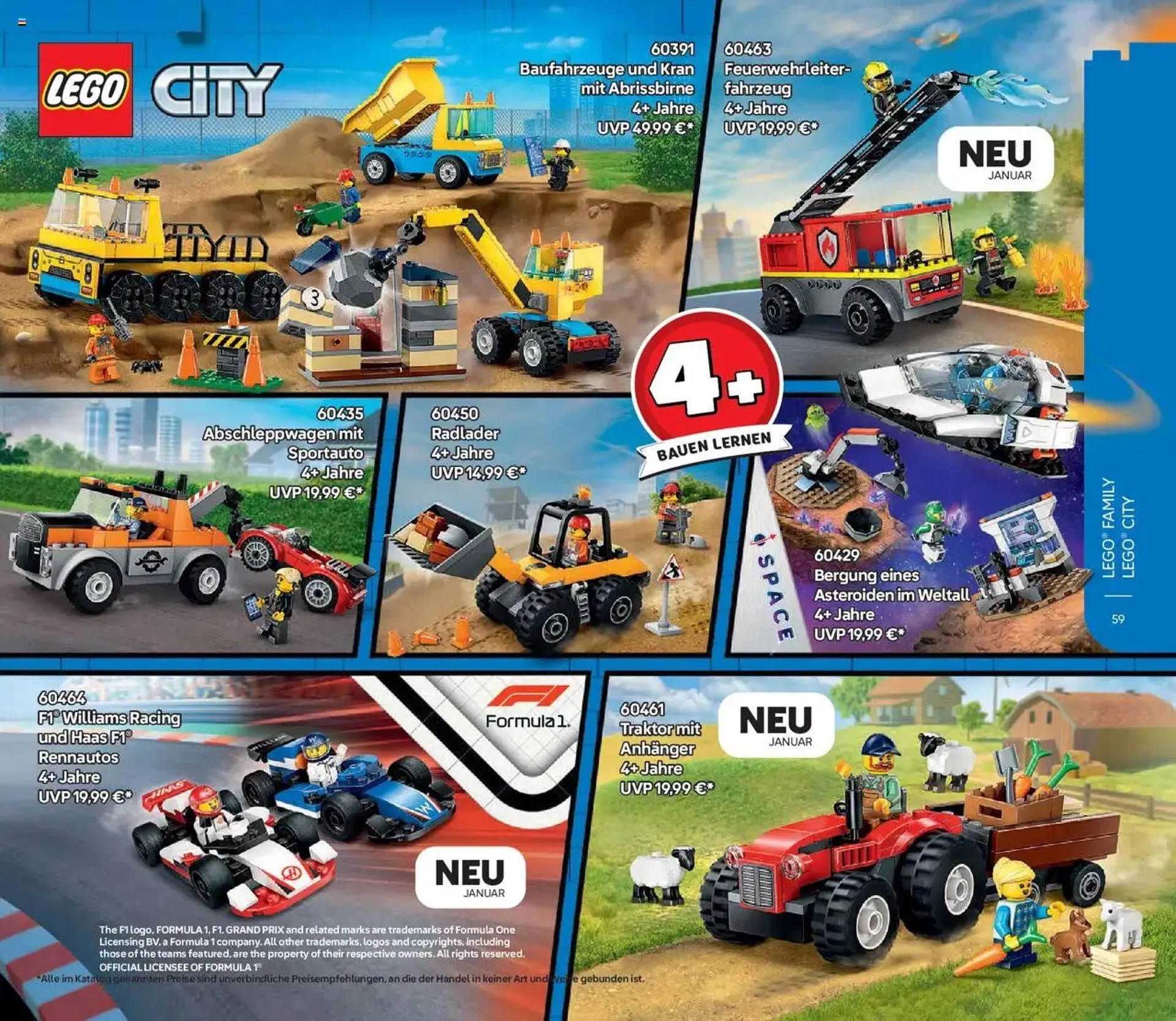 Lego Flugblatt von 3. Jänner bis 4. Juli 2025 - Flugblätt seite  61
