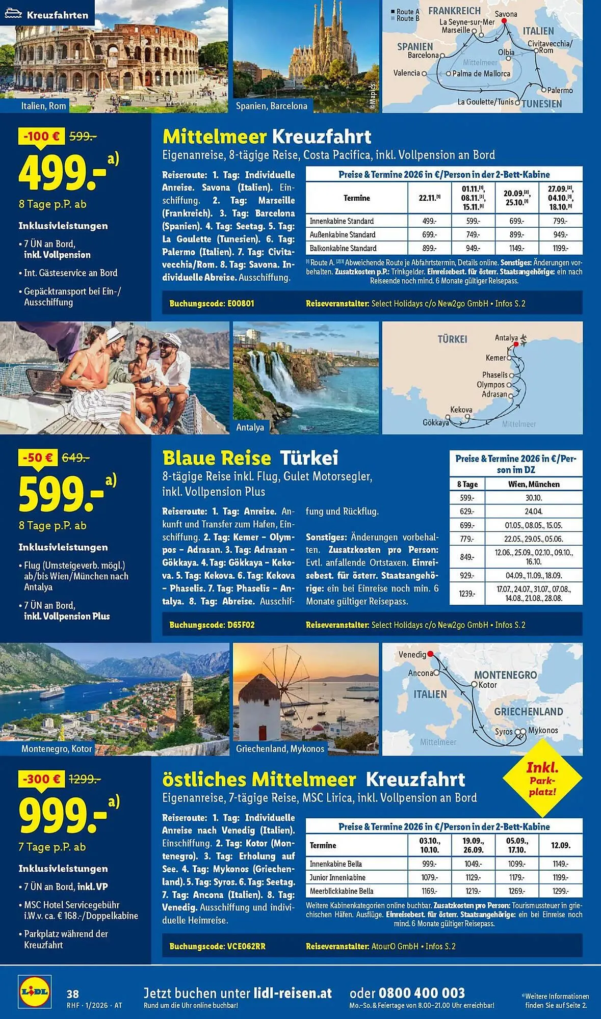 Lidl Flugblatt von 29. Dezember bis 31. Jänner 2026 - Flugblätt seite  38