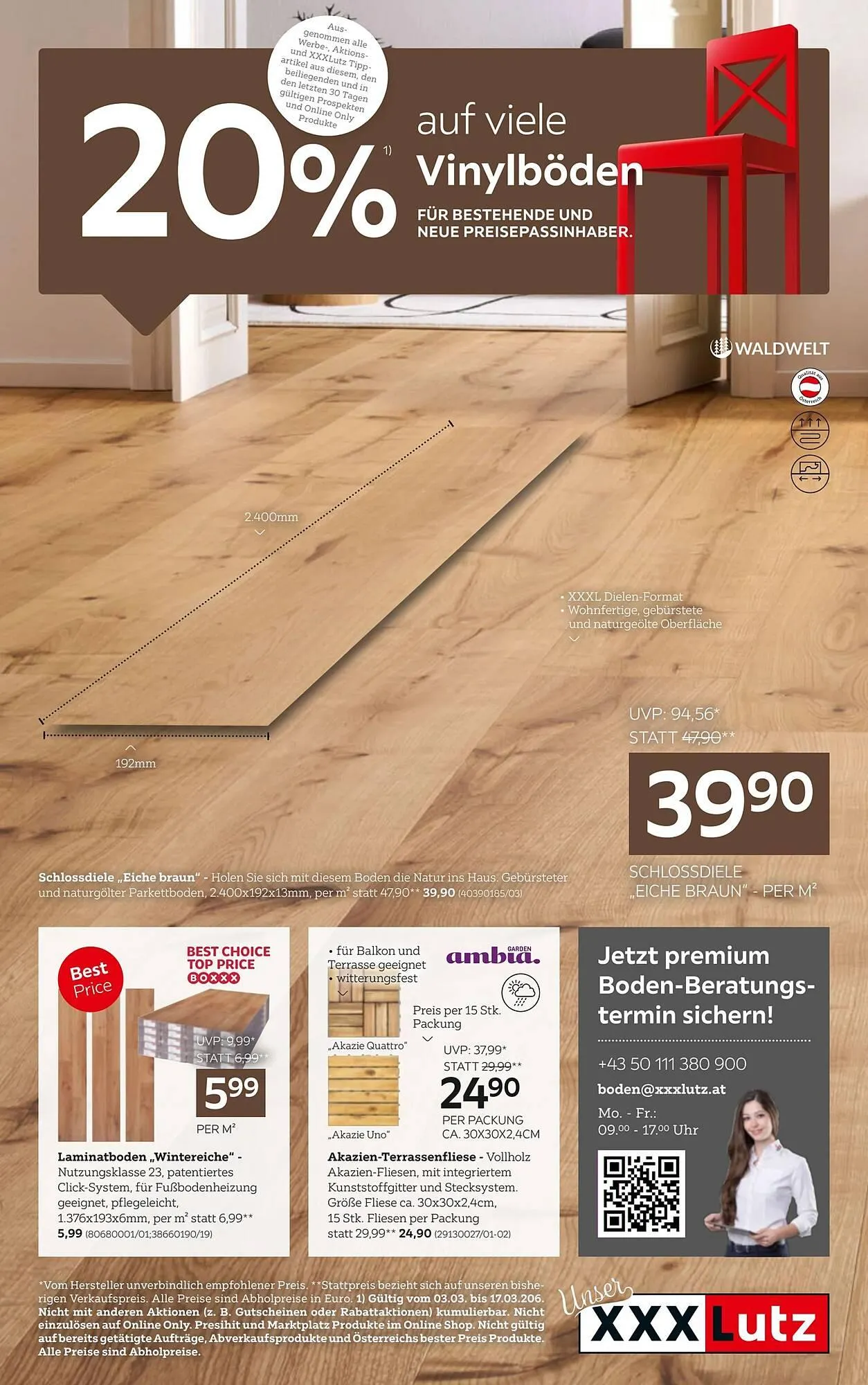 XXXLutz Prospekt von 3. März bis 18. März 2026 - Flugblätt seite 1