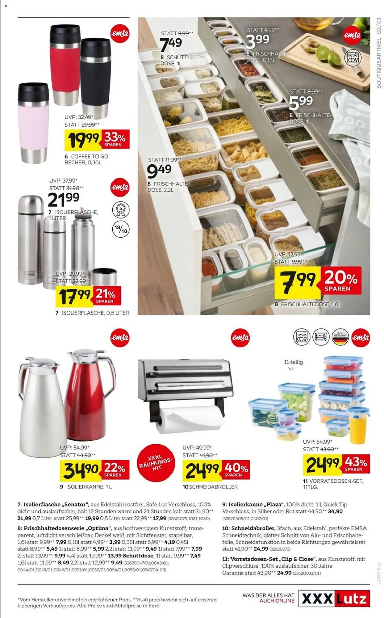 XXXLutz Prospekt von 29. Dezember bis 31. Jänner 2026 - Flugblätt seite  3