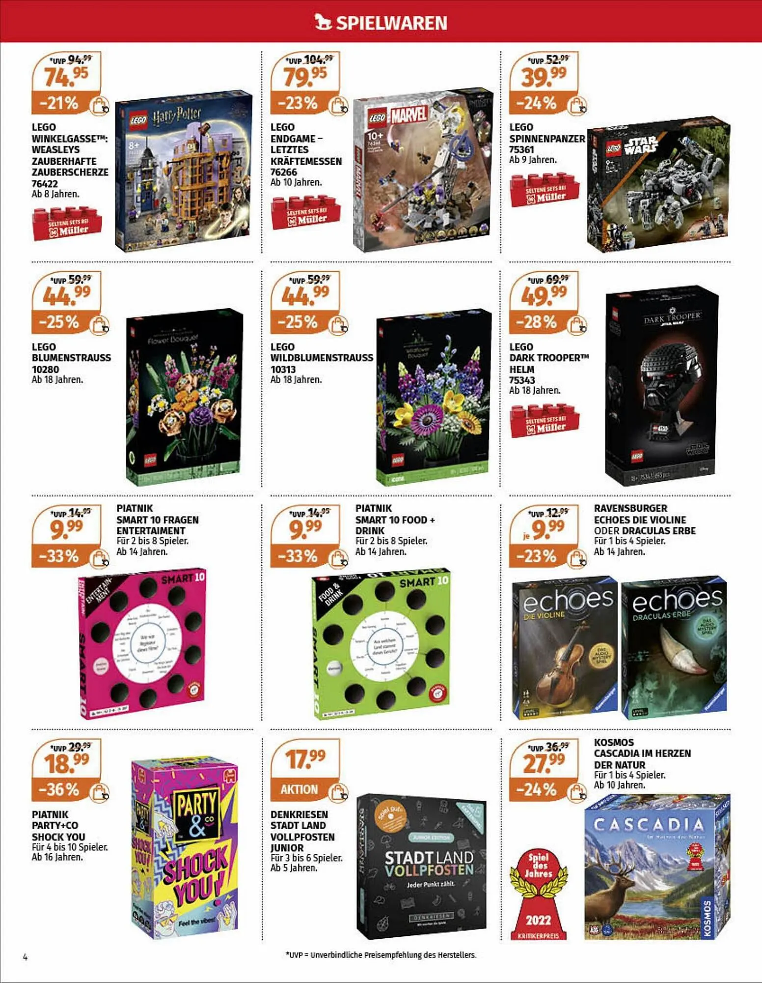 Müller Flugblatt von 18. September bis 23. September 2023 - Flugblätt seite 4