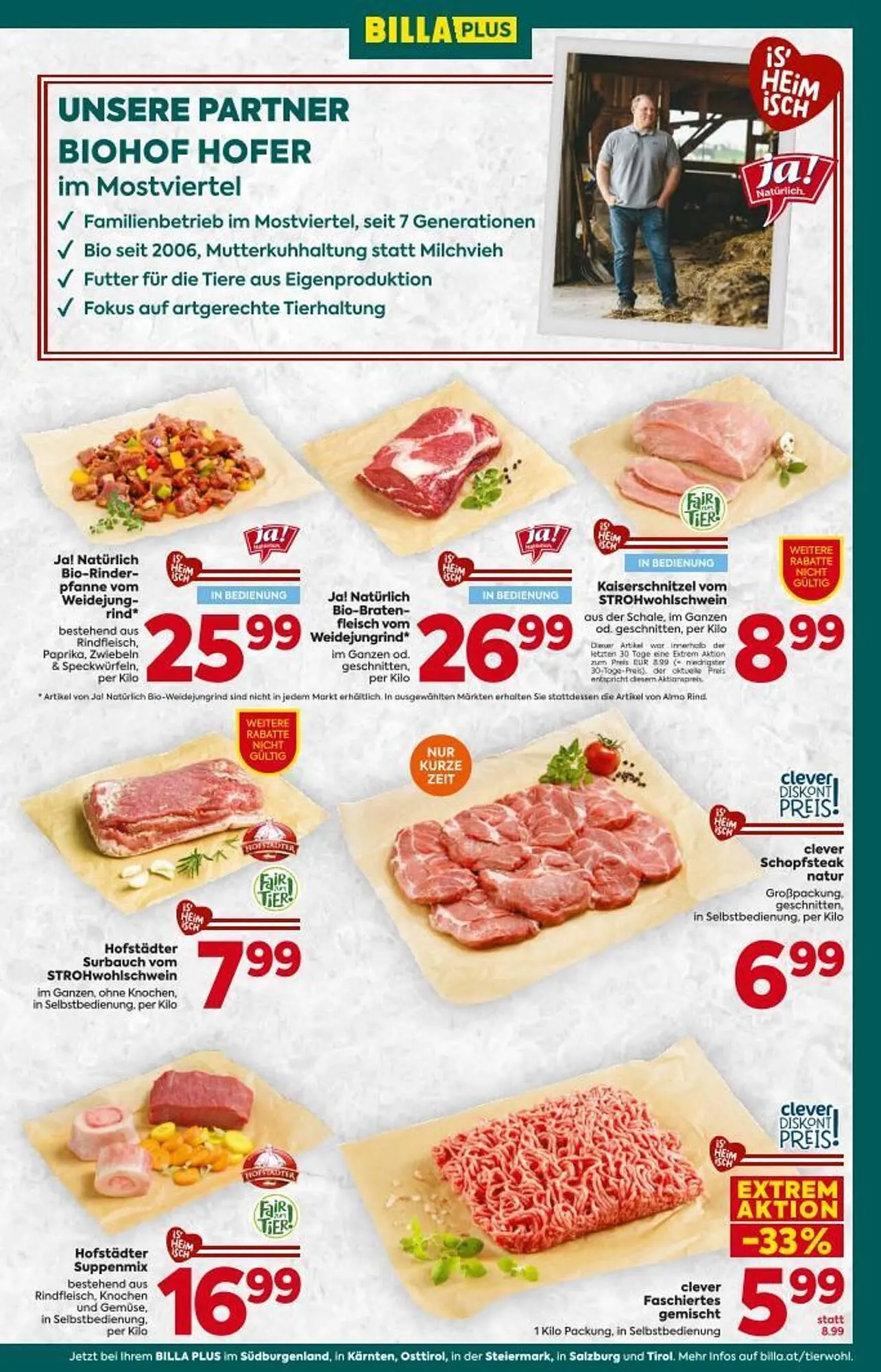 Billa Corso Flugblatt von 22. Jänner bis 28. Jänner 2026 - Flugblätt seite  11