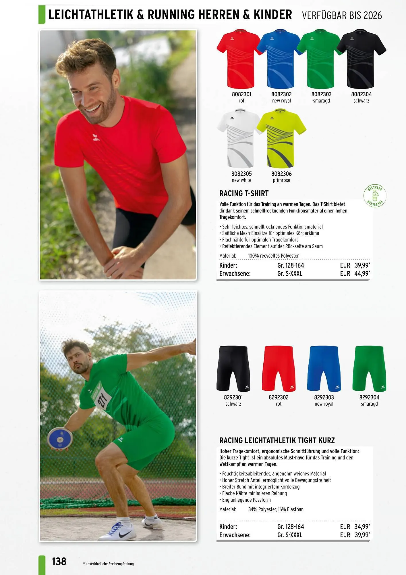 ERIMA Flugblatt von 2. Jänner bis 31. Dezember 2024 - Flugblätt seite 138