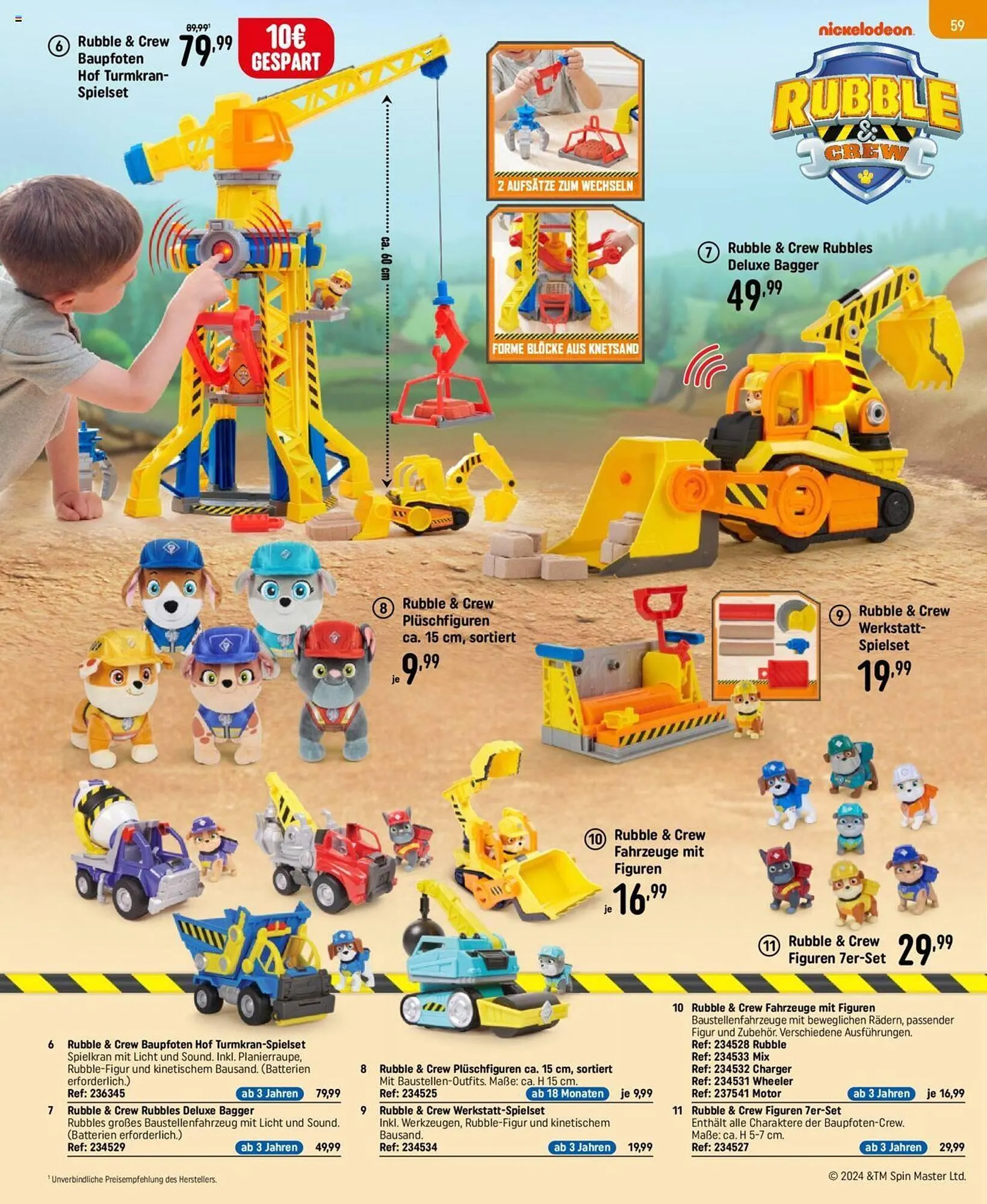 Smyths Toys Flugblatt von 25. September bis 13. Dezember 2024 - Flugblätt seite 59