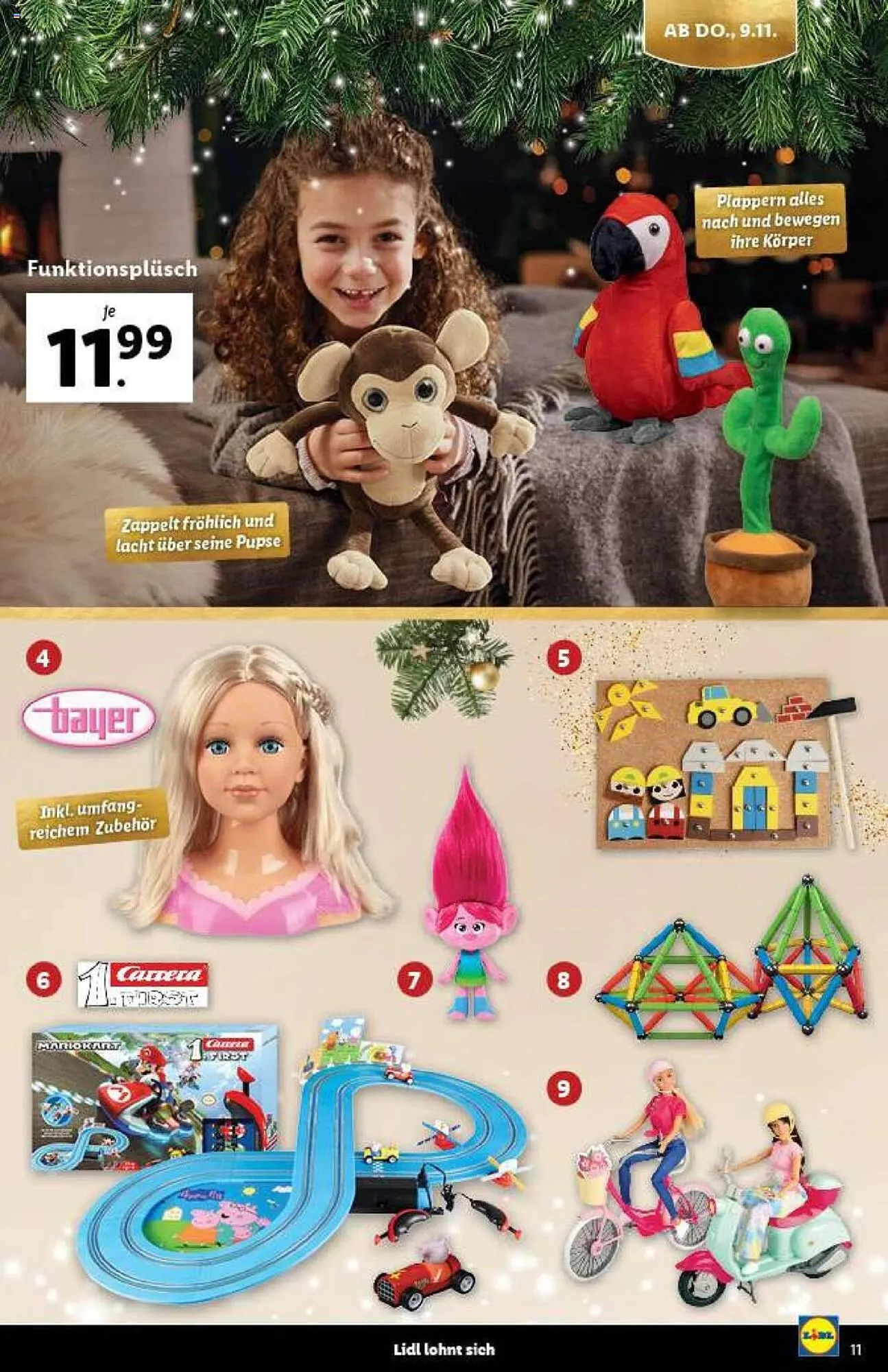 Lidl Flugblatt von 30. Oktober bis 14. Dezember 2023 - Flugblätt seite 11