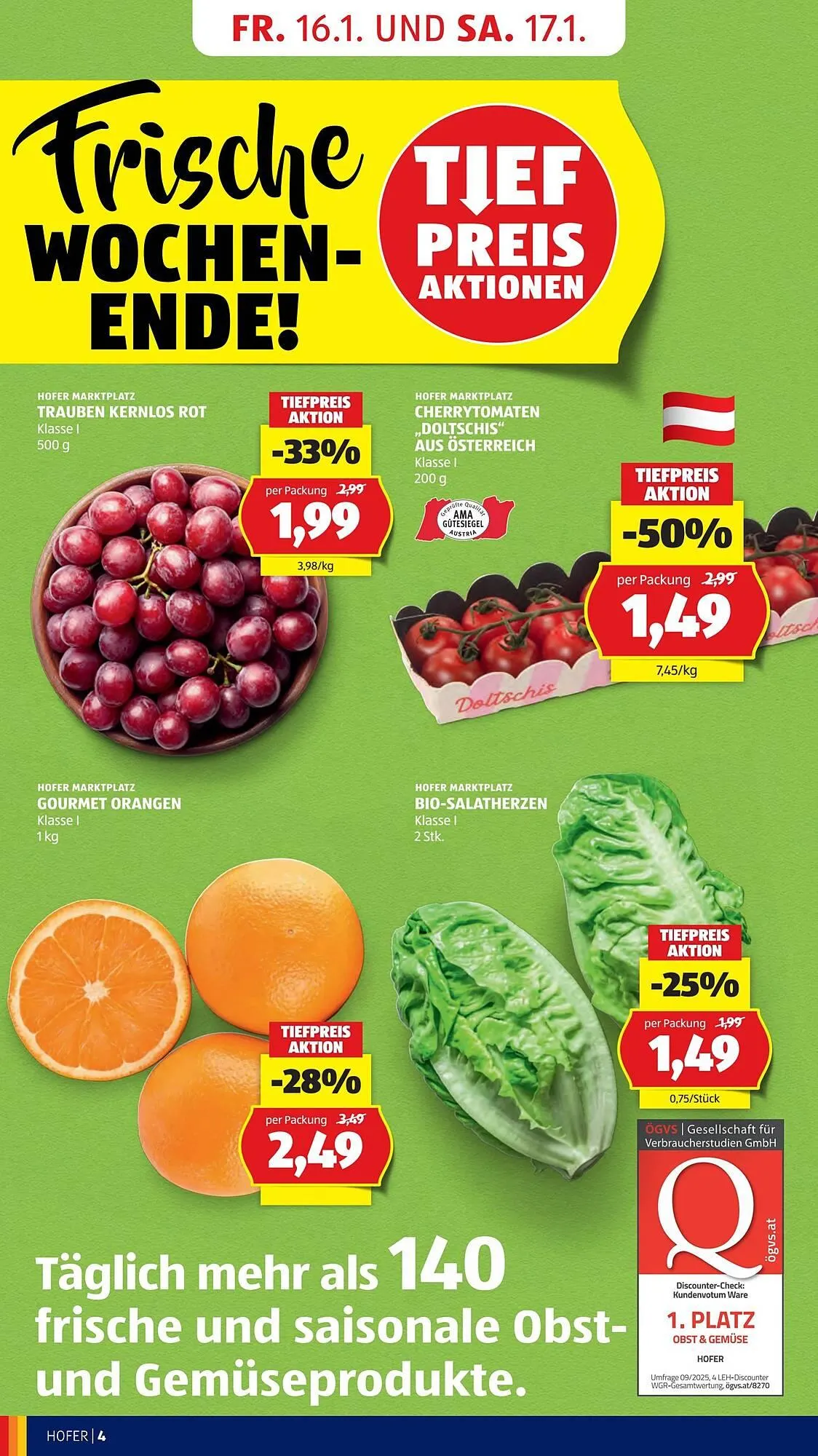 Hofer Flugblatt von 14. Jänner bis 1. März 2026 - Flugblätt seite  6