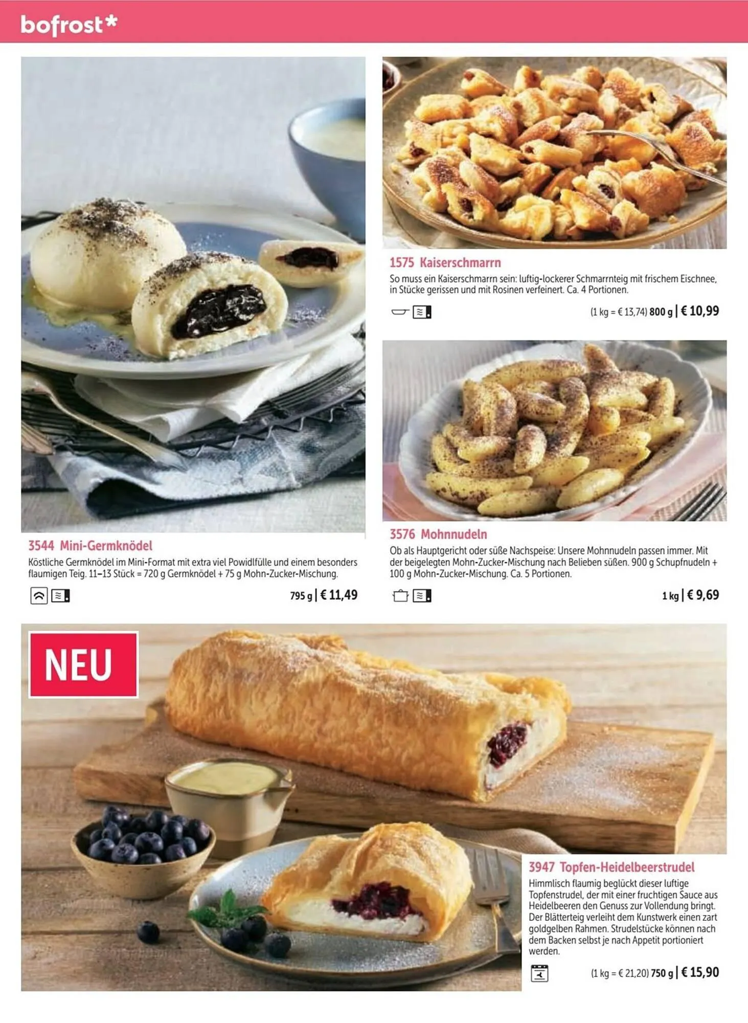 Bofrost Katalog von 13. September bis 6. März 2026 - Flugblätt seite  116