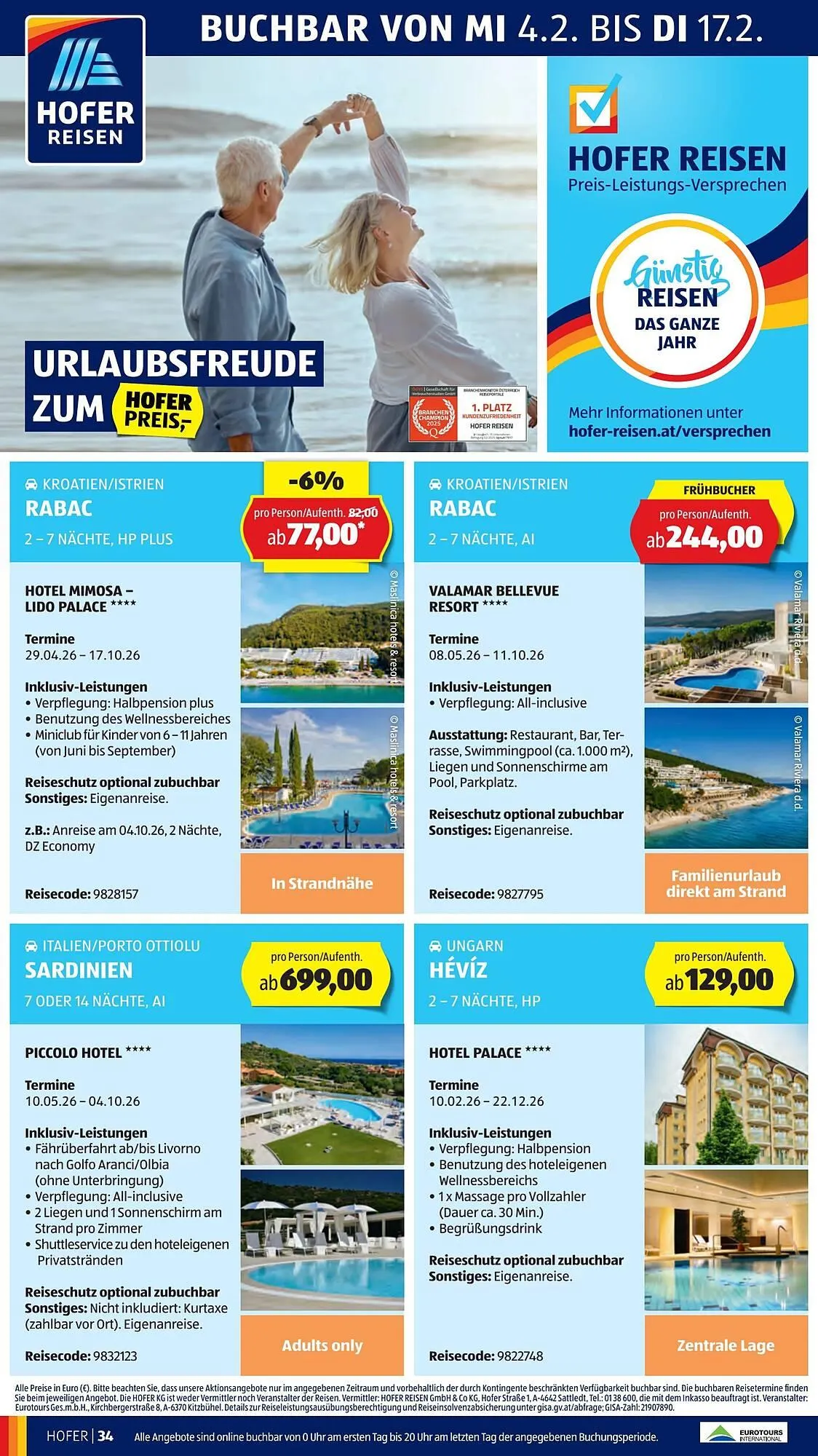 Hofer Flugblatt von 6. Februar bis 12. Februar 2026 - Flugblätt seite  38