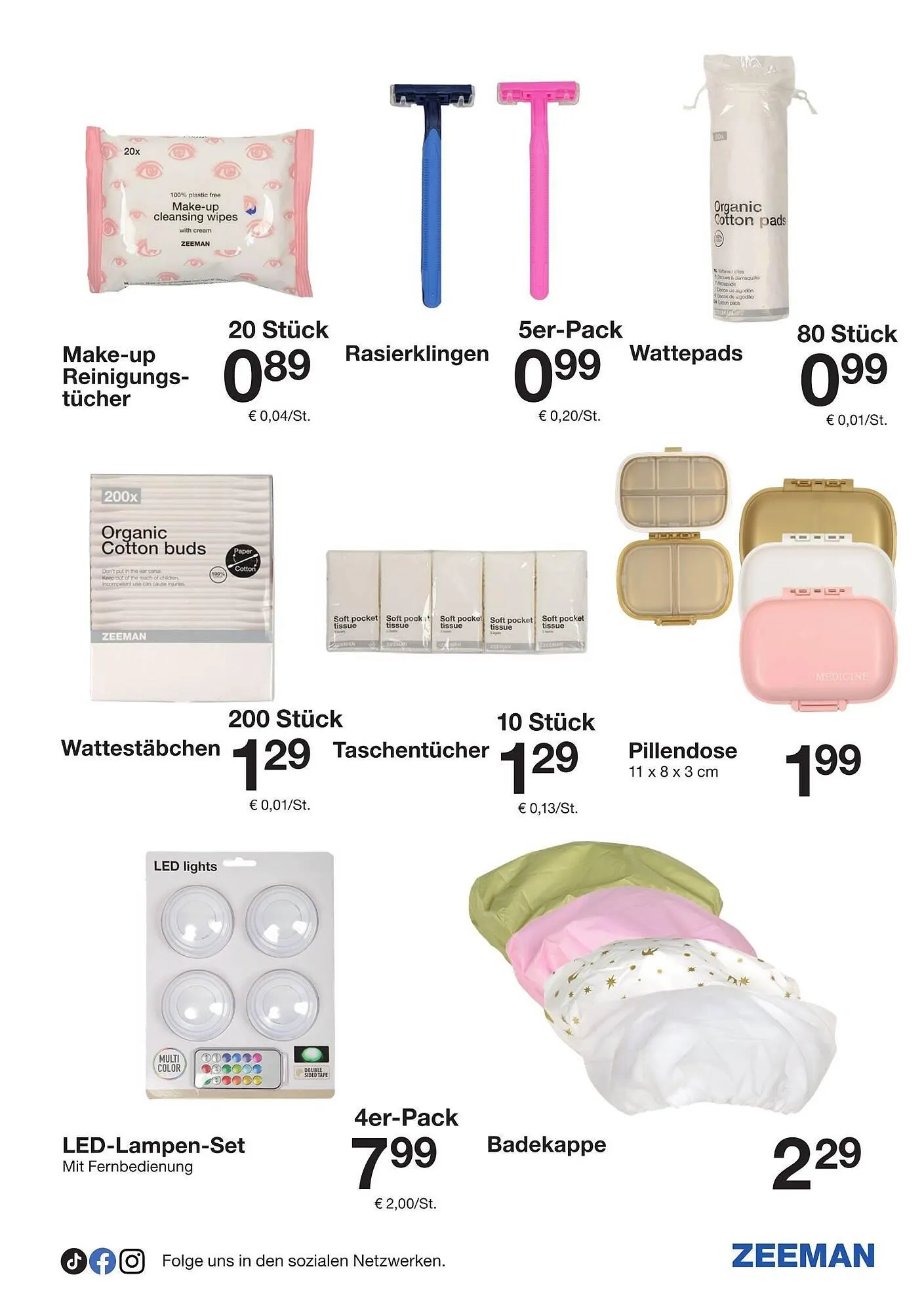 Zeeman Prospekt von 25. Oktober bis 7. November 2025 - Flugblätt seite 23