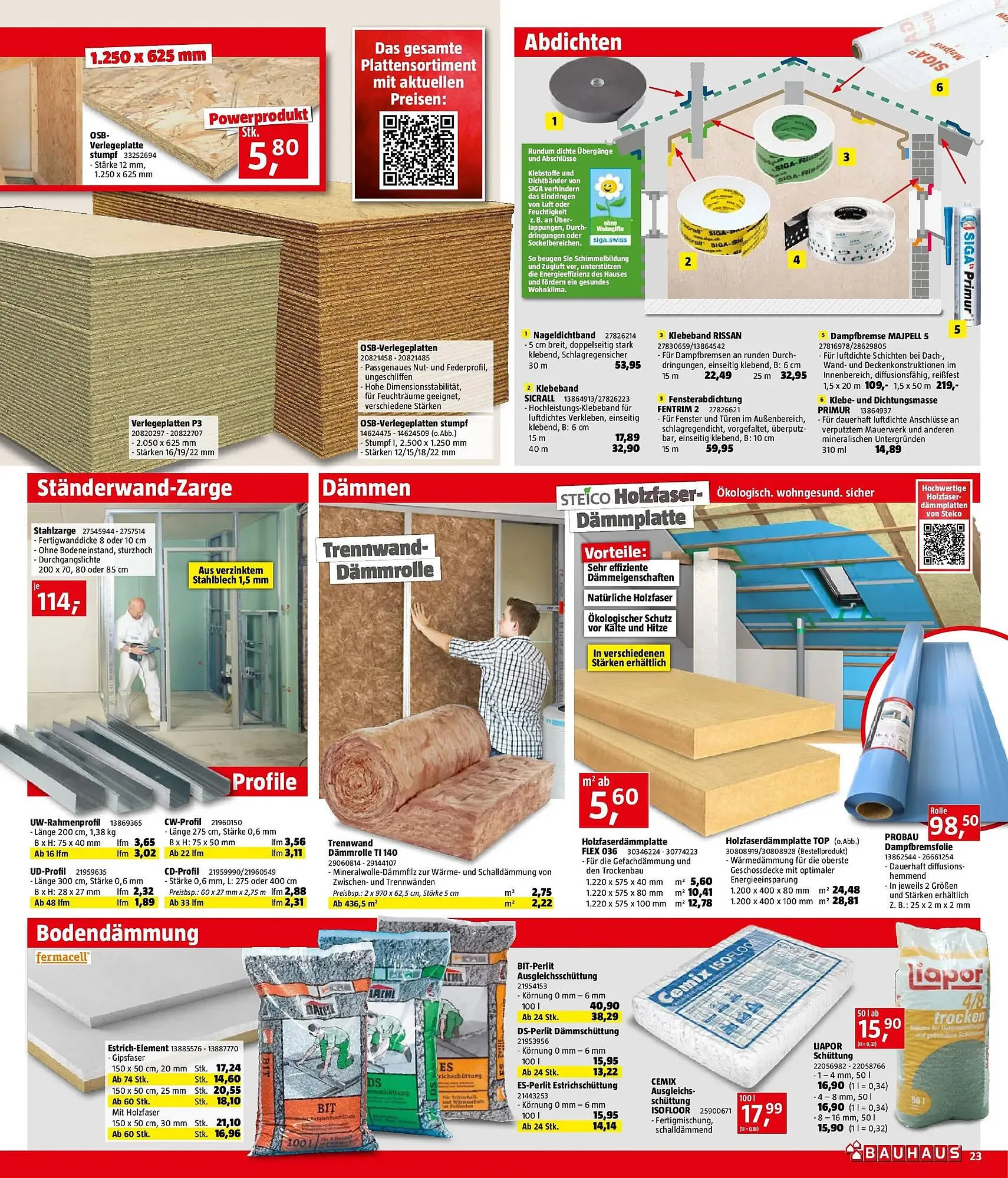 Bauhaus Flugblatt von 3. Dezember bis 31. Dezember 2025 - Flugblätt seite  23