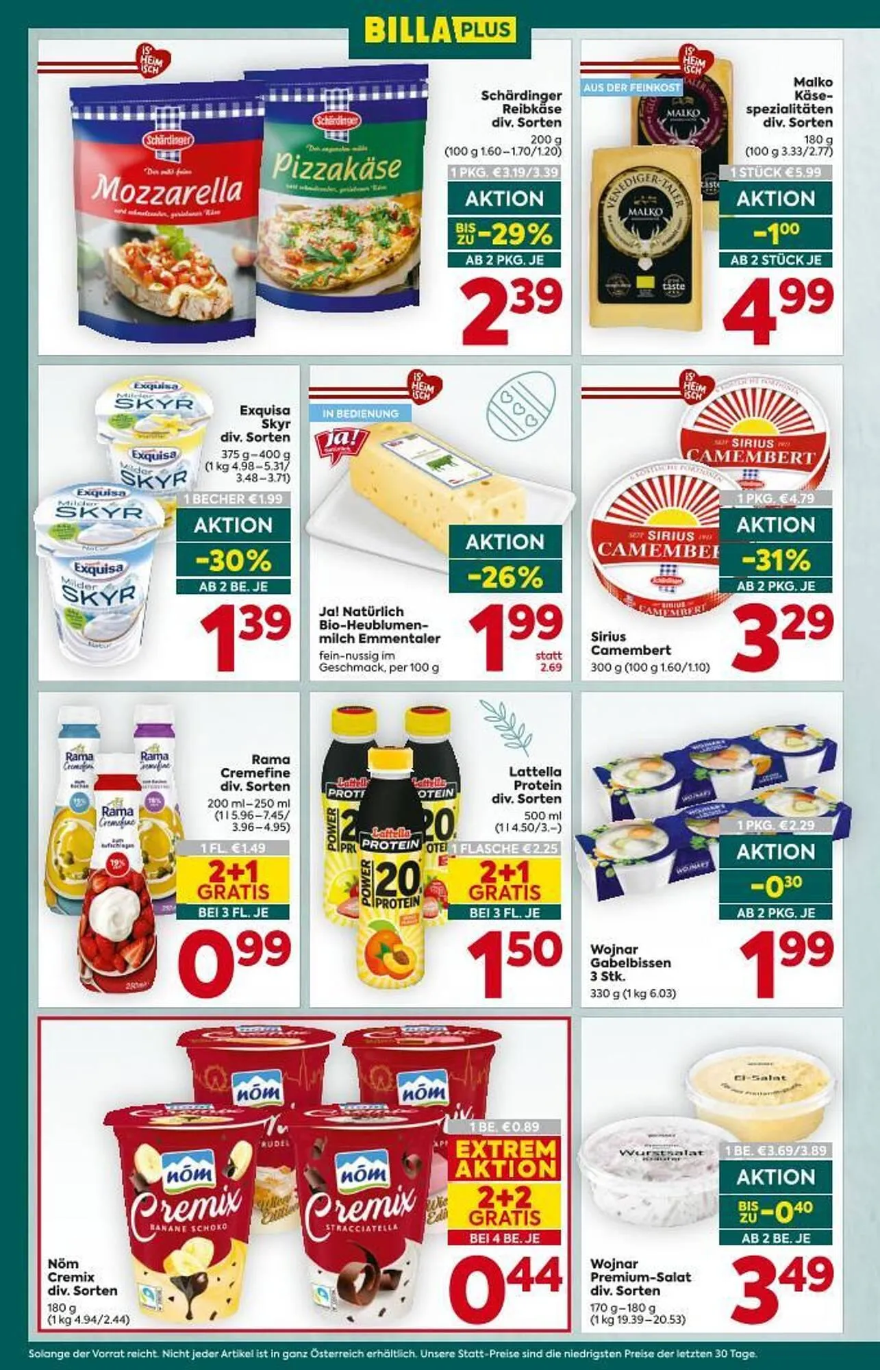 Billa Corso Flugblatt von 5. März bis 11. März 2026 - Flugblätt seite  10