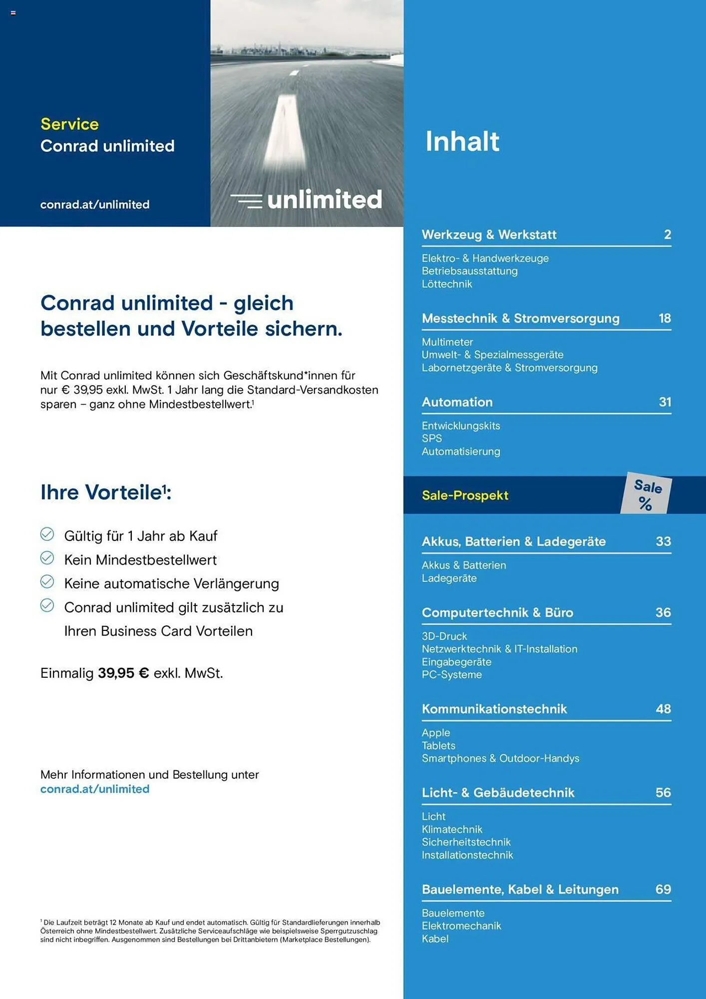 Conrad Flugblatt von 4. September bis 22. Oktober 2023 - Flugblätt seite 3