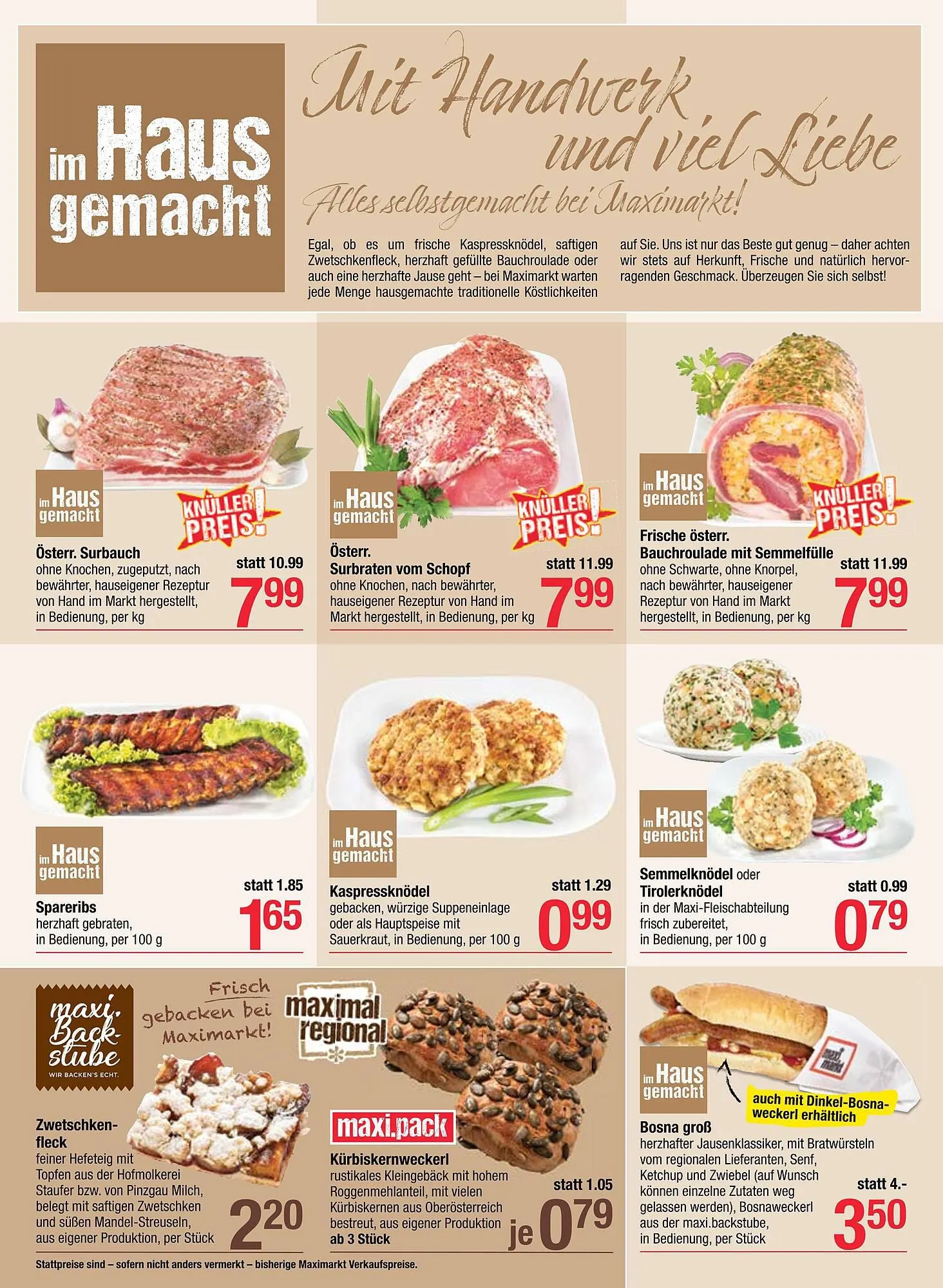 Maximarkt Flugblatt von 28. September bis 7. Oktober 2023 - Flugblätt seite  2