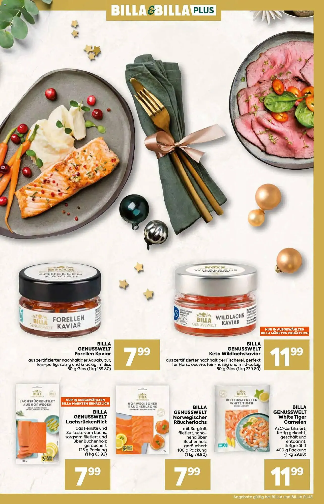 Billa Flugblatt von 13. November bis 31. Dezember 2025 - Flugblätt seite 3