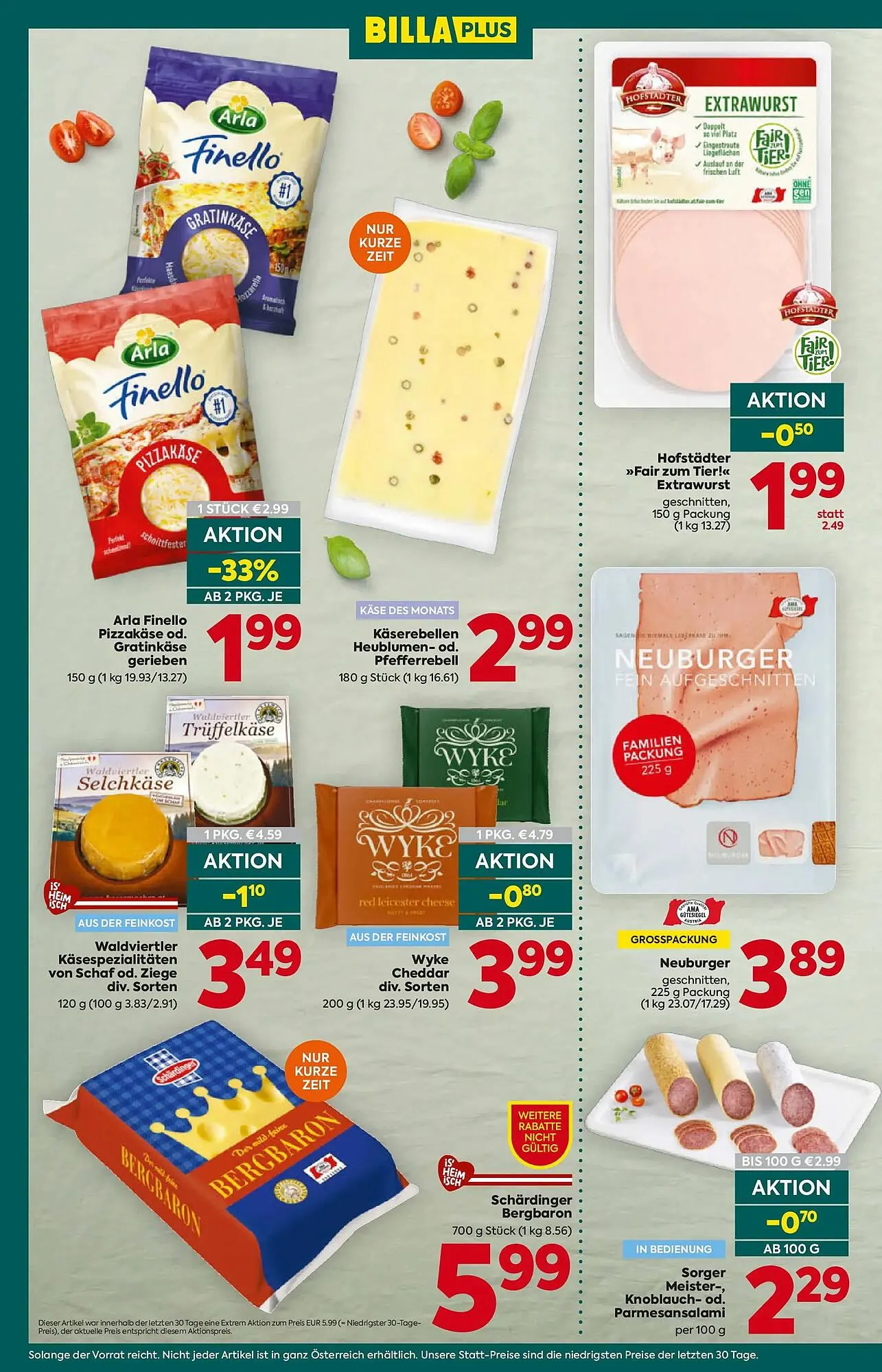 Billa Flugblatt von 15. Jänner bis 21. Jänner 2026 - Flugblätt seite  12