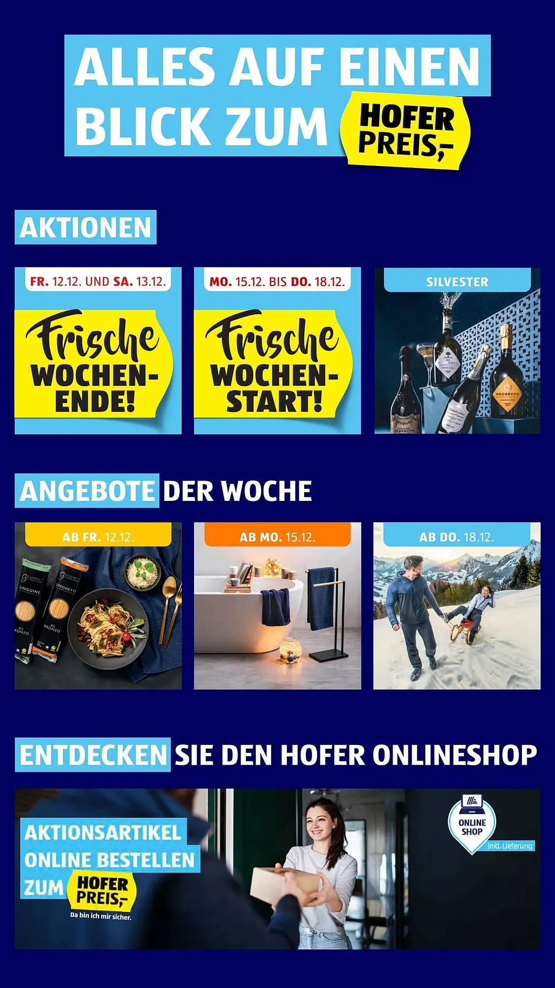 Hofer Flugblatt von 12. Dezember bis 18. Dezember 2025 - Flugblätt seite 2