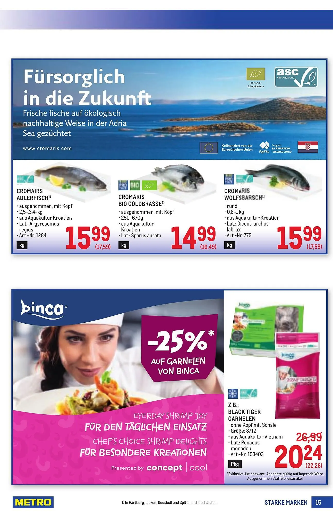 Metro Flugblatt von 11. Dezember bis 7. Jänner 2026 - Flugblätt seite  15