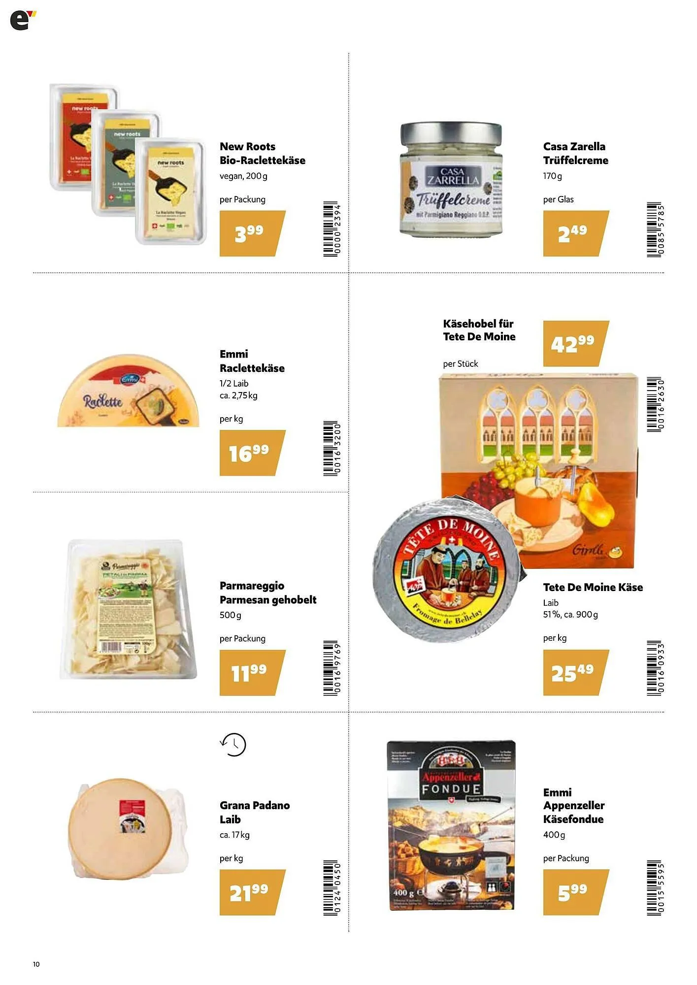 Eurogast Grissemann Flugblatt von 1. Dezember bis 31. Dezember 2025 - Flugblätt seite  10