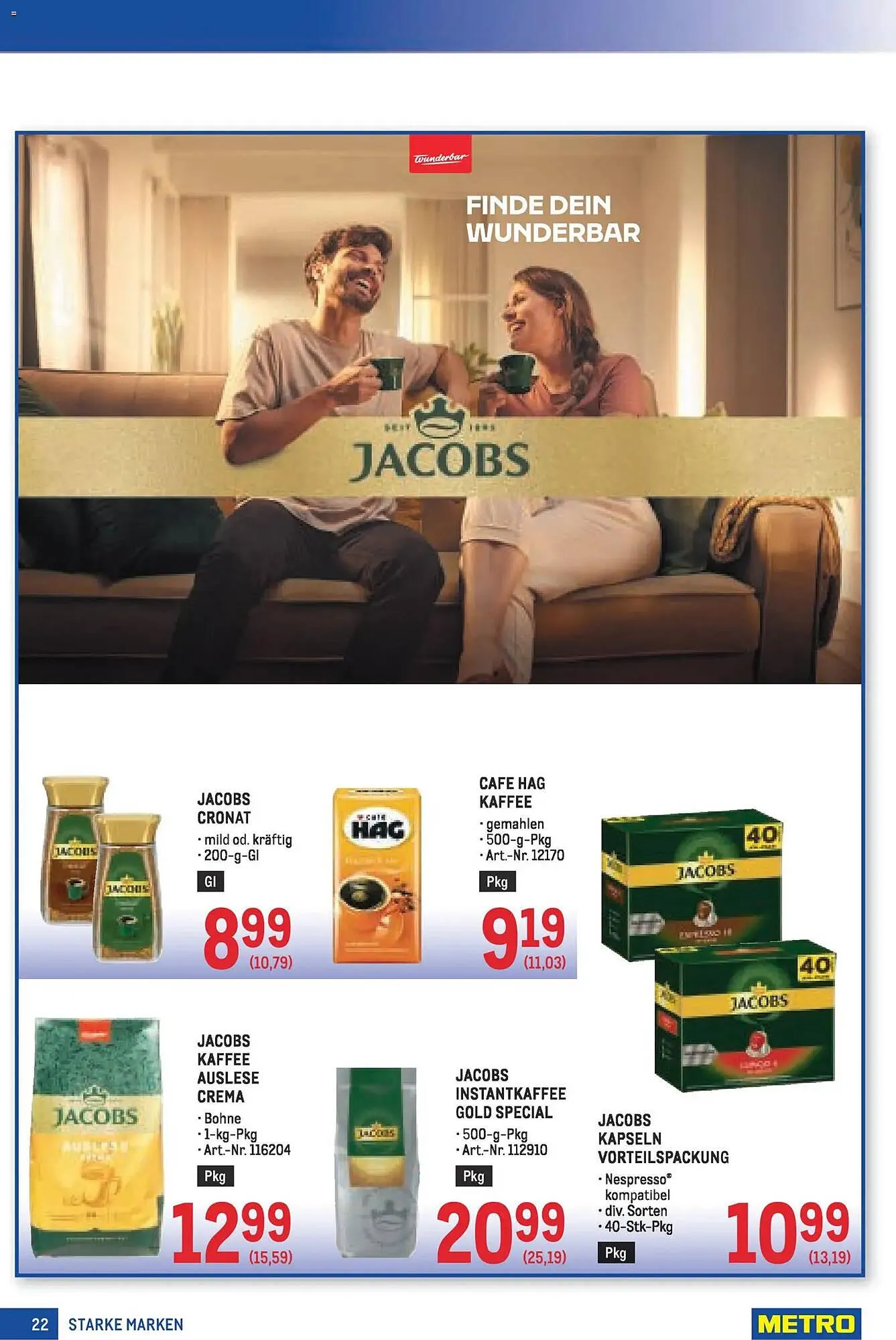 Metro Flugblatt von 13. November bis 26. November 2025 - Flugblätt seite 22