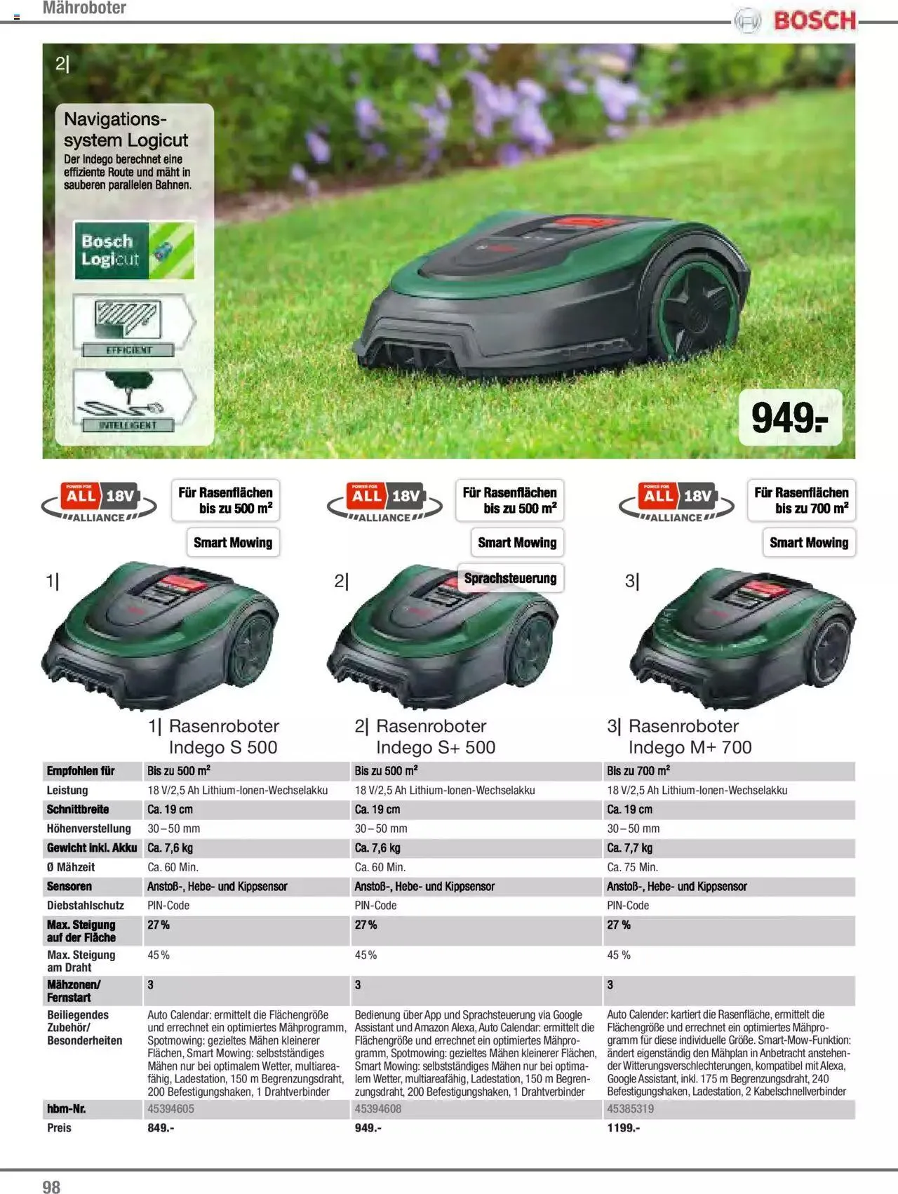 Hagebau Gartenjahr 2023 von 7. März bis 31. Dezember 2023 - Flugblätt seite 98