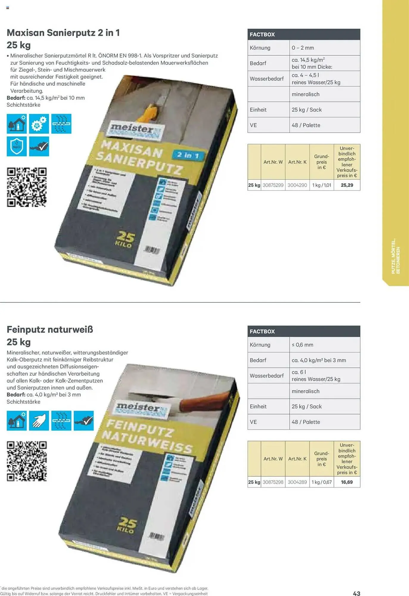 Lagerhaus Flugblatt von 8. Jänner bis 31. Dezember 2025 - Flugblätt seite  43