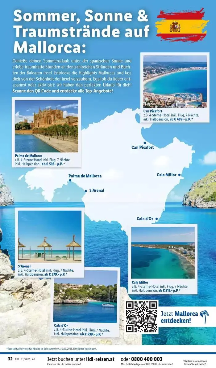 Aktuelle Reiseprospekte Themenprospekt Jänner von 14. Jänner bis 15. Februar 2025 - Flugblätt seite  32