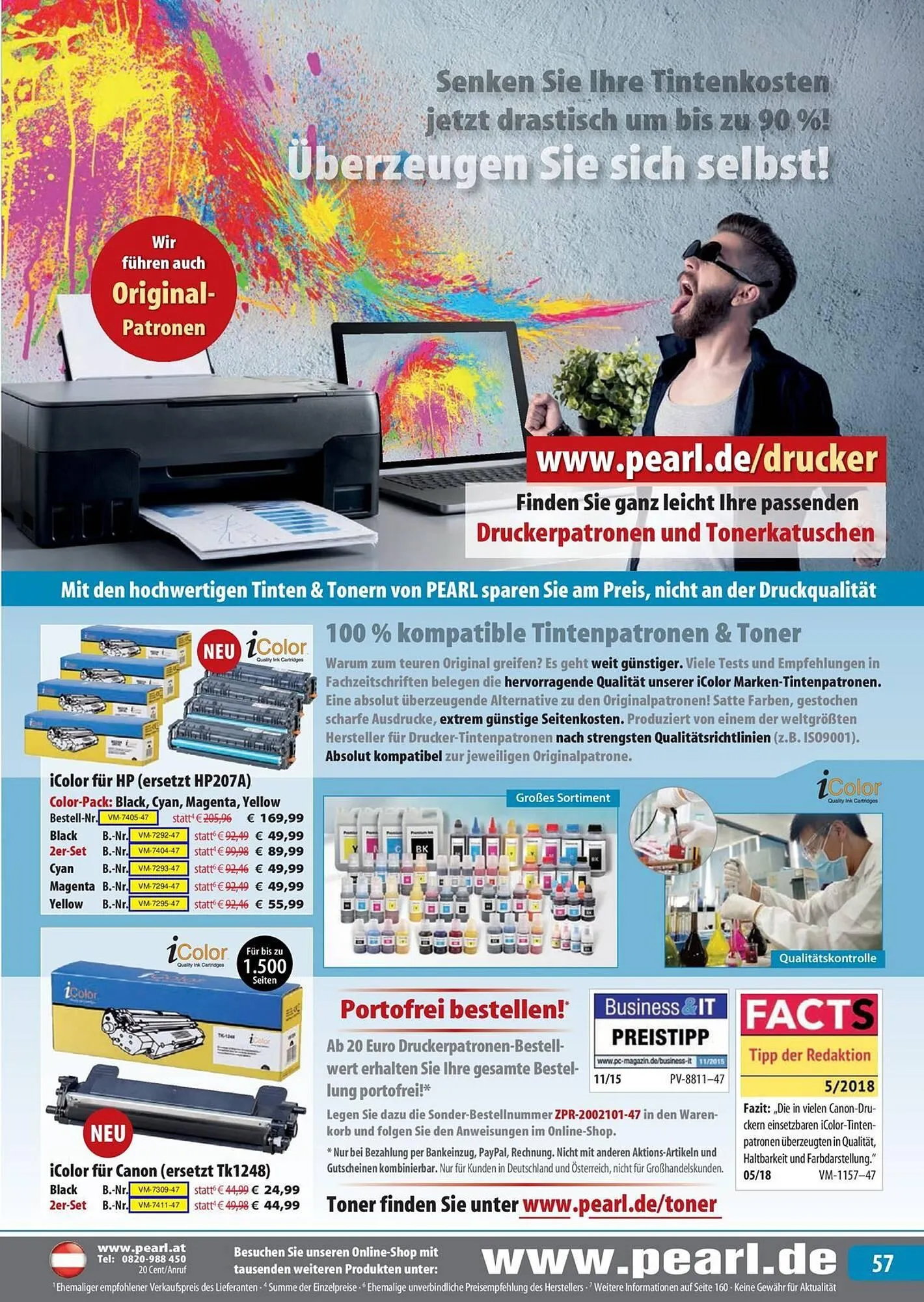 Pearl Flugblatt von 31. August bis 28. September 2024 - Flugblätt seite  57