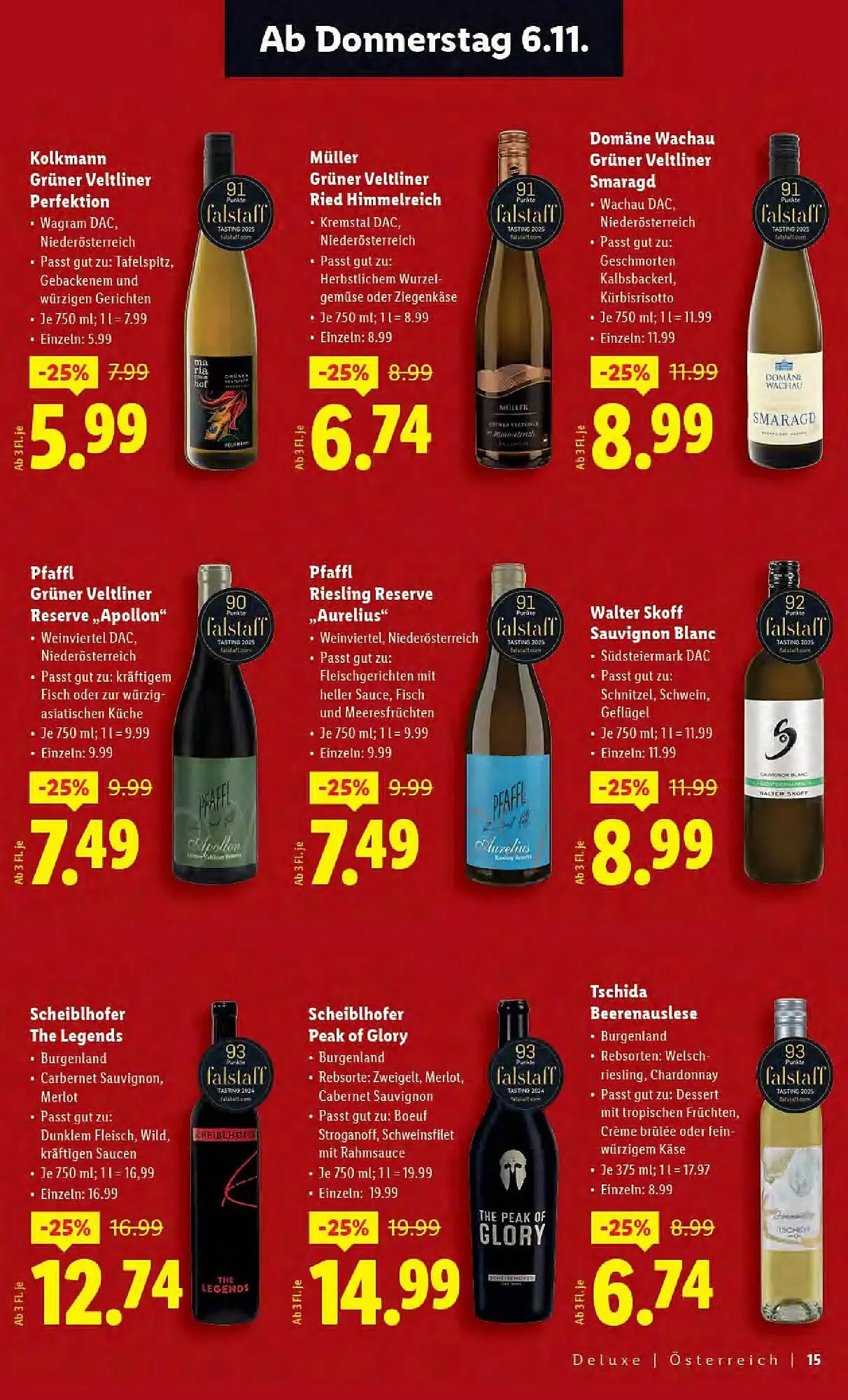 Lidl Flugblatt von 1. November bis 25. Dezember 2025 - Flugblätt seite  15