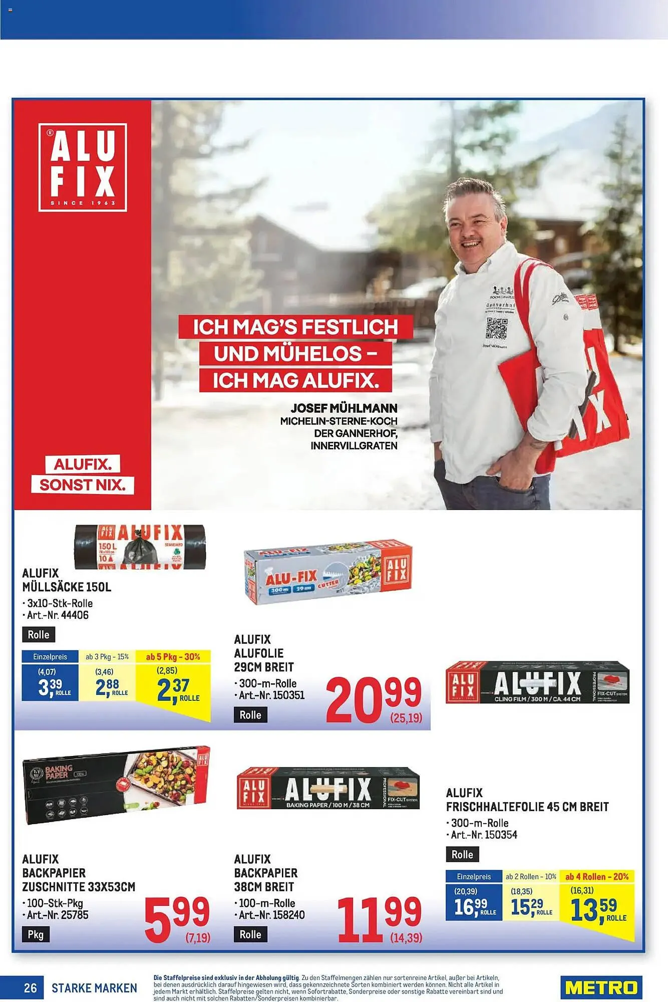 Metro Flugblatt von 27. November bis 10. Dezember 2025 - Flugblätt seite  26