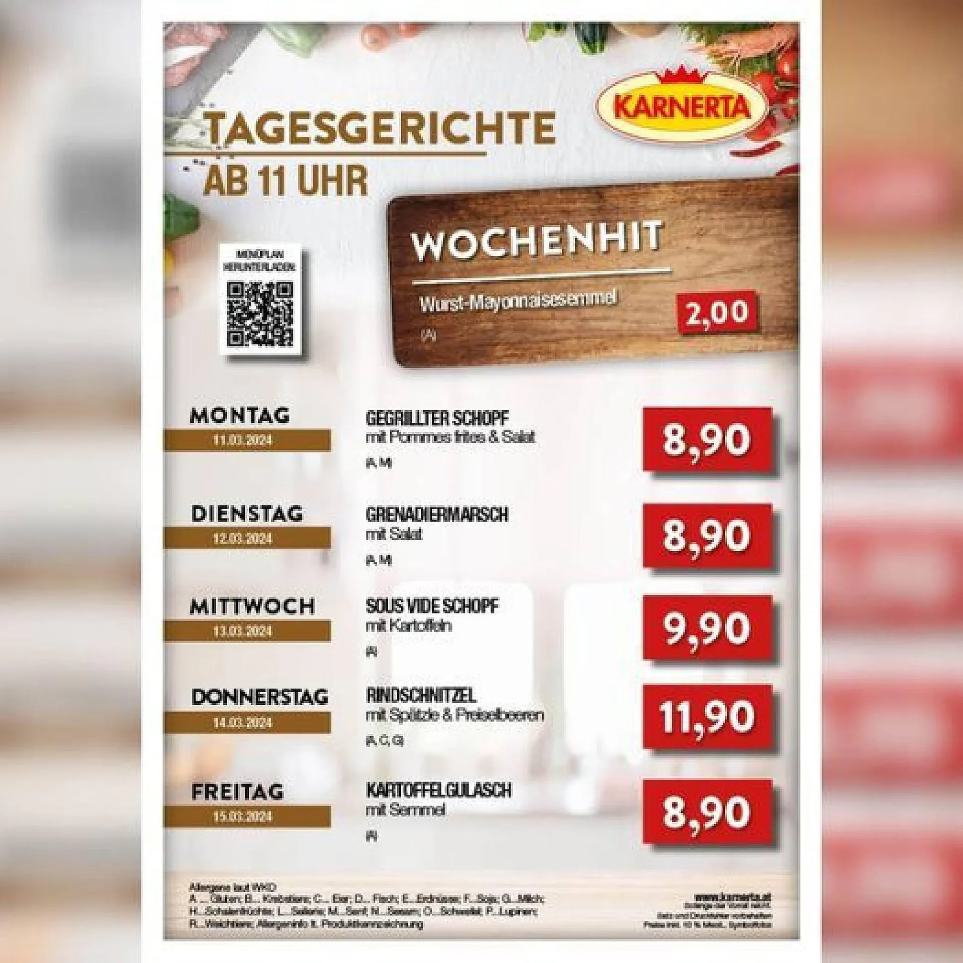 Karnerta Flugblatt von 11. März bis 15. März 2024 - Flugblätt seite  