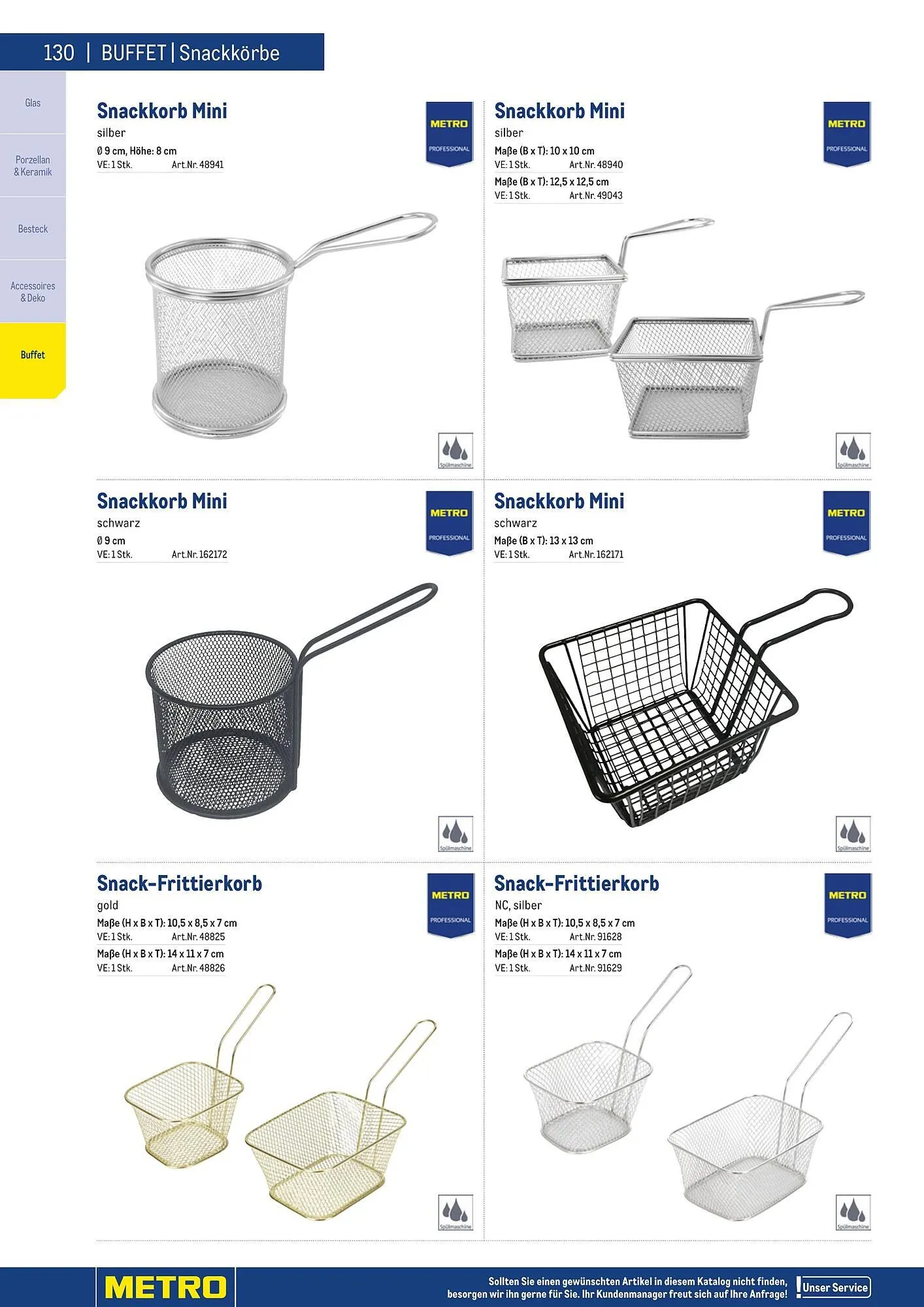 Metro Flugblatt von 25. März bis 31. Dezember 2026 - Flugblätt seite  130
