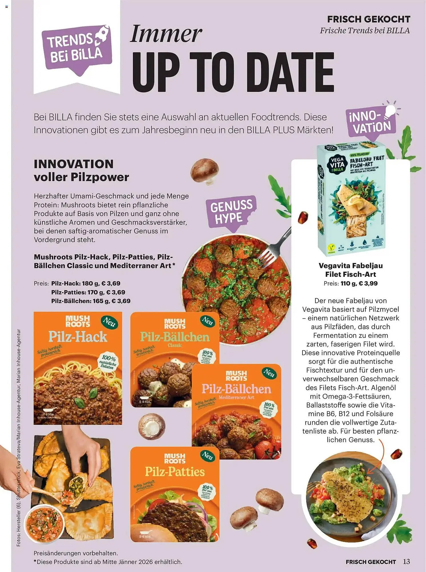 Billa Flugblatt von 1. Jänner bis 28. Februar 2026 - Flugblätt seite  9