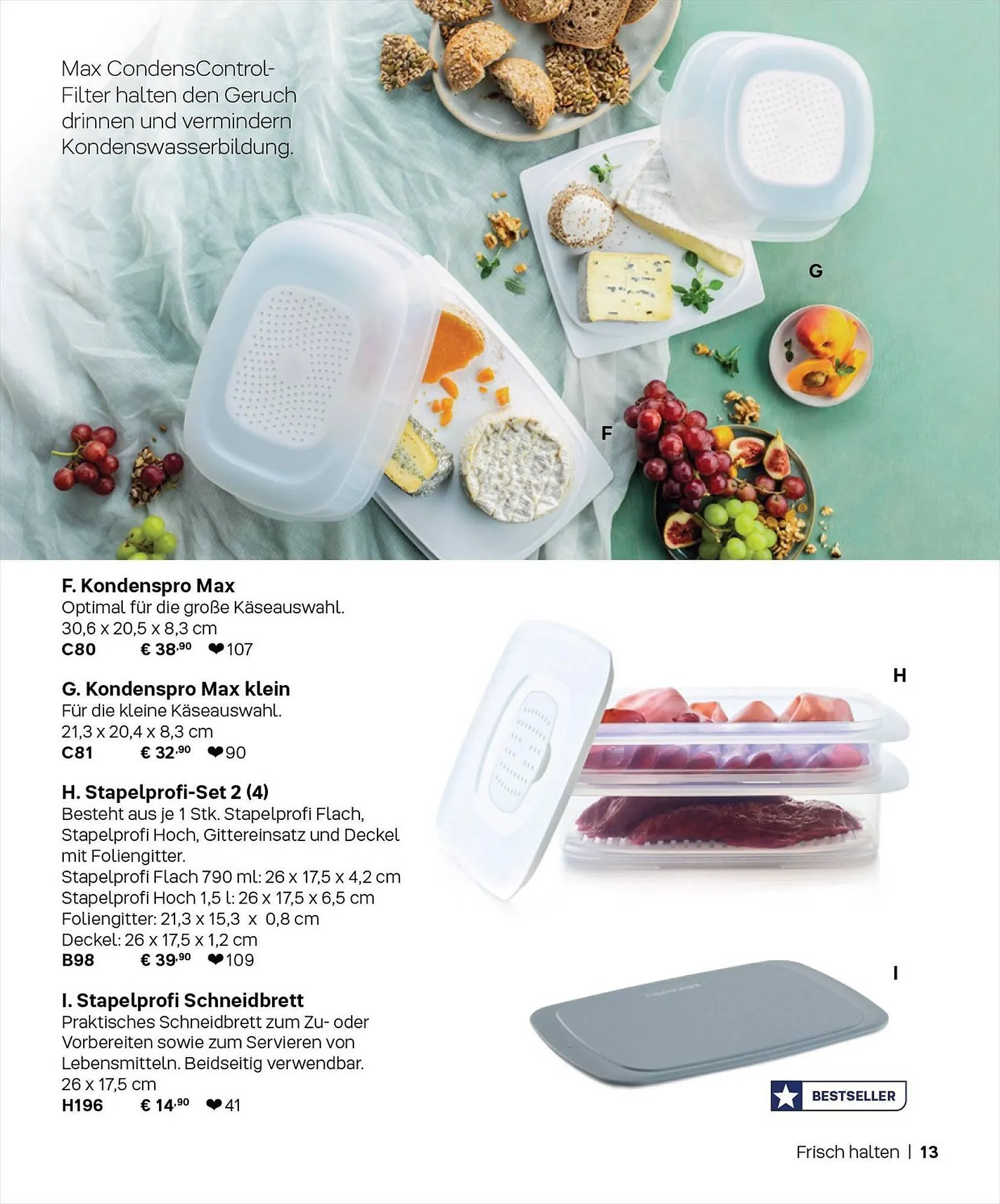 Tupperware Flugblatt von 1. September bis 29. Februar 2024 - Flugblätt seite 13