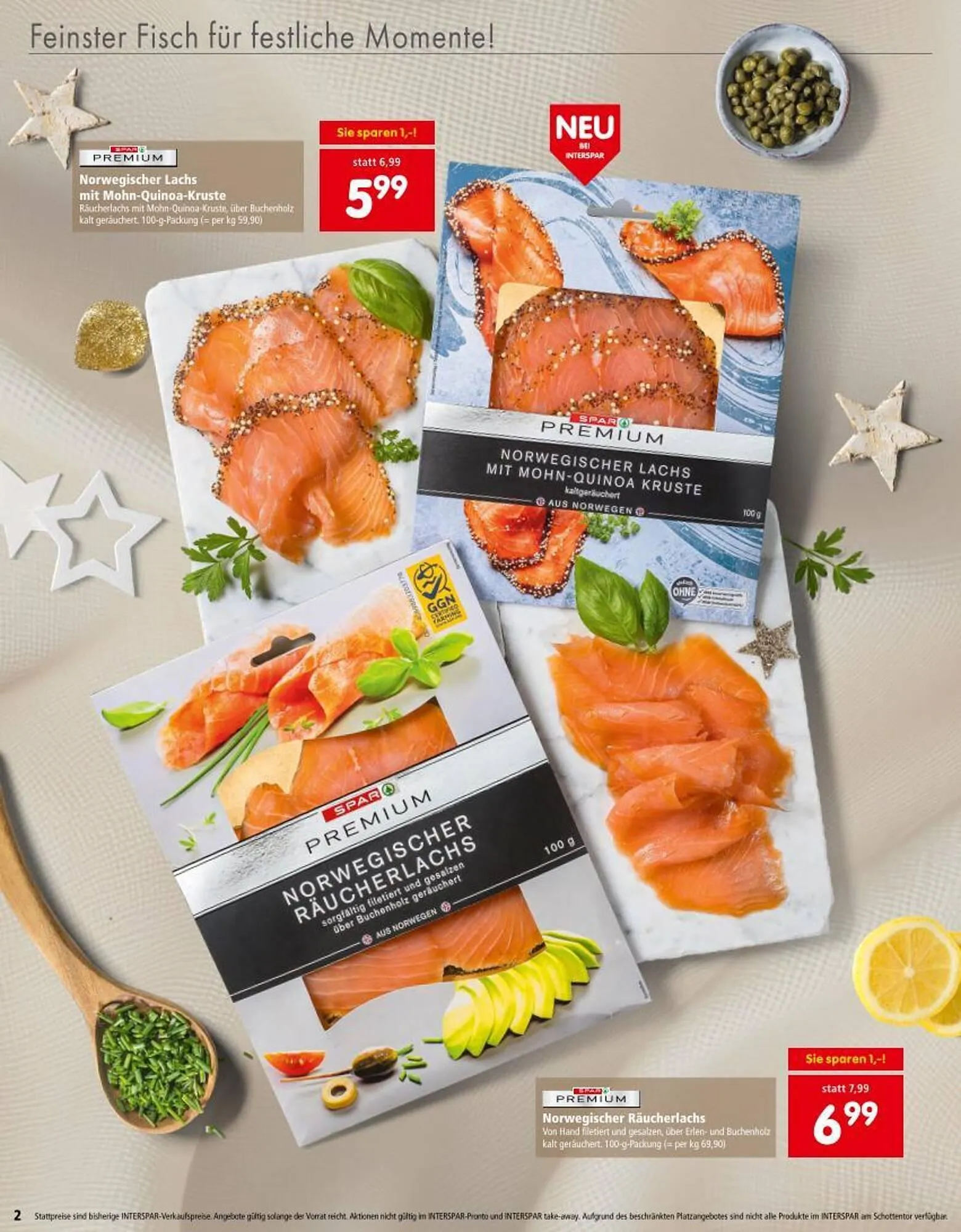 Interspar Flugblatt von 20. November bis 31. Dezember 2025 - Flugblätt seite  2