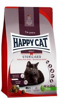HAPPY CAT Sterilised mit Voralpen-Rind 1,3 kg