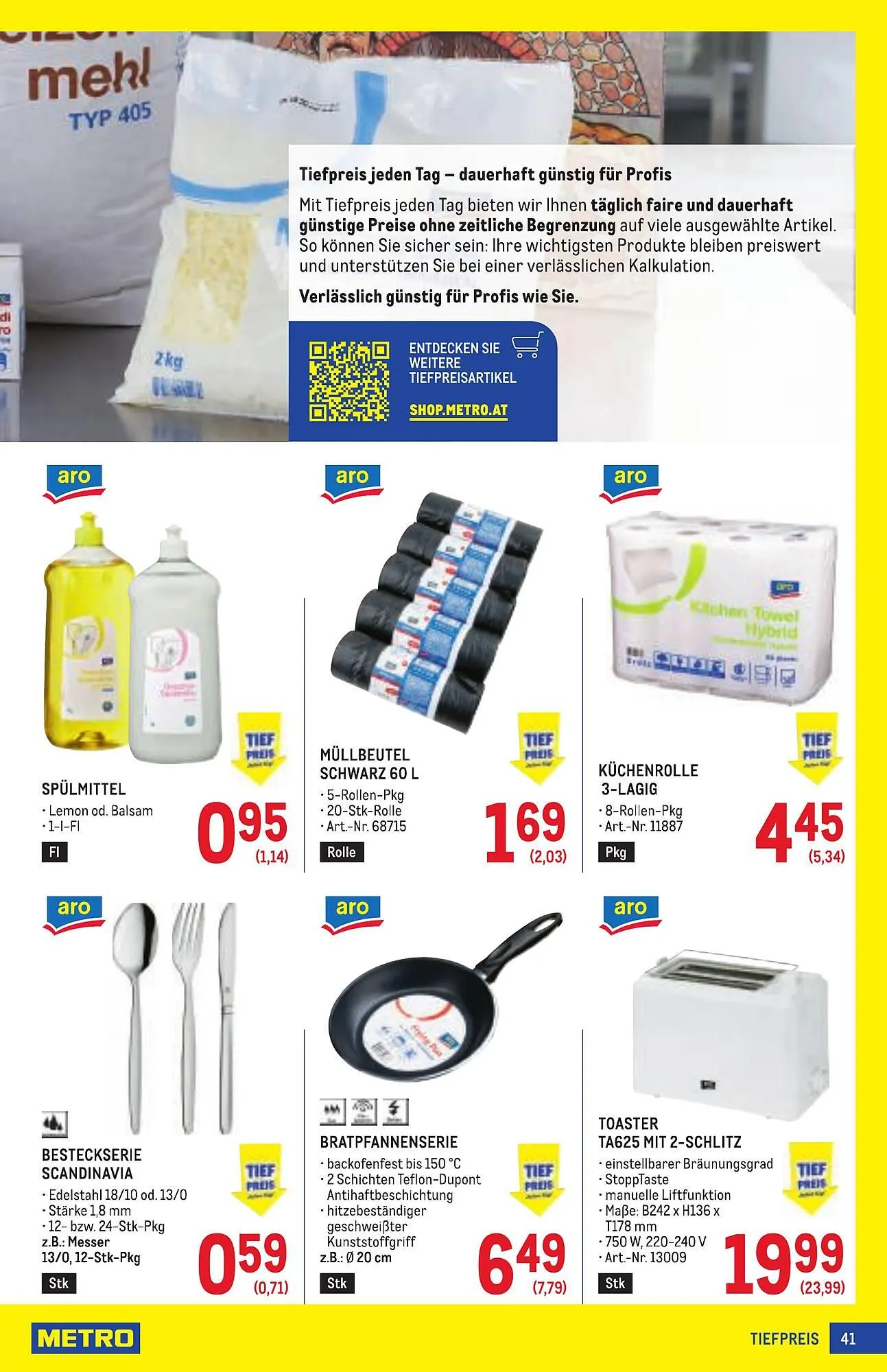 Metro Flugblatt von 11. Dezember bis 7. Jänner 2026 - Flugblätt seite 41