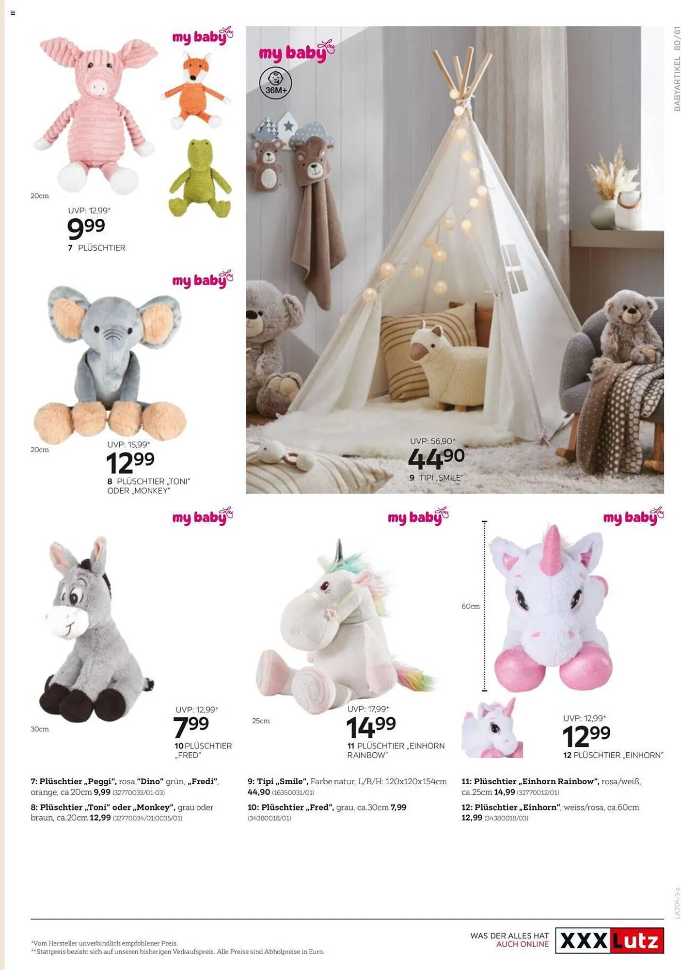 XXXLutz Flugblatt von 18. April bis 31. Dezember 2023 - Flugblätt seite  81