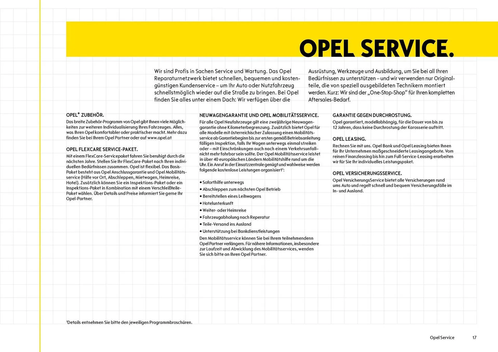 Opel Flugblatt von 23. März bis 21. Jänner 2026 - Flugblätt seite  17